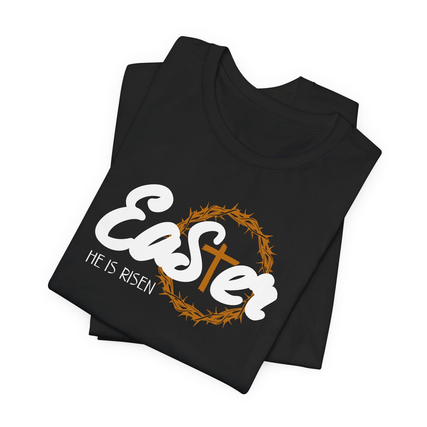 Easter He Is Risen Unisex Jersey Short Sleeve Tee