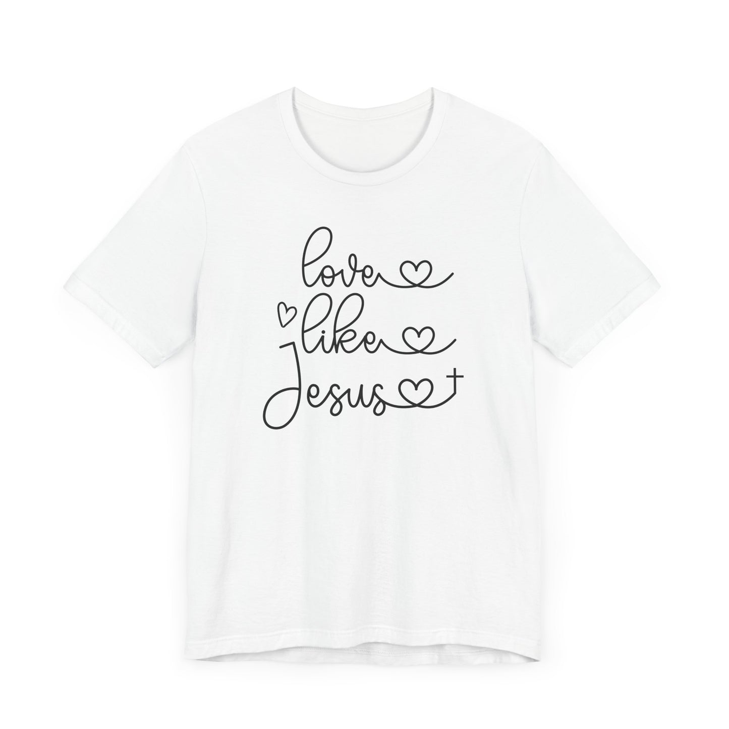 Love Like Jesus Unisex Jersey Short Sleeve Tee