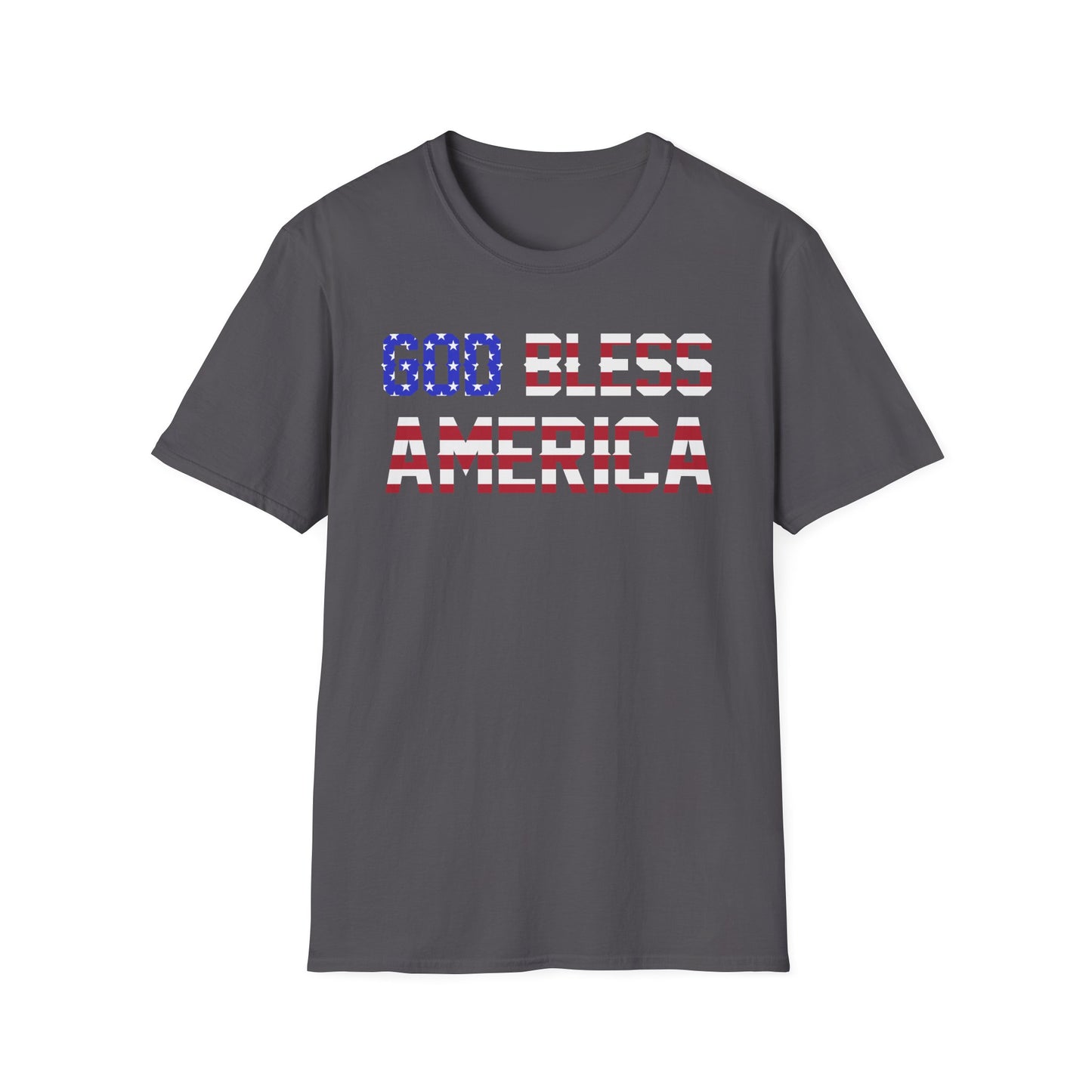 God Bless America Unisex Softstyle T-Shirt