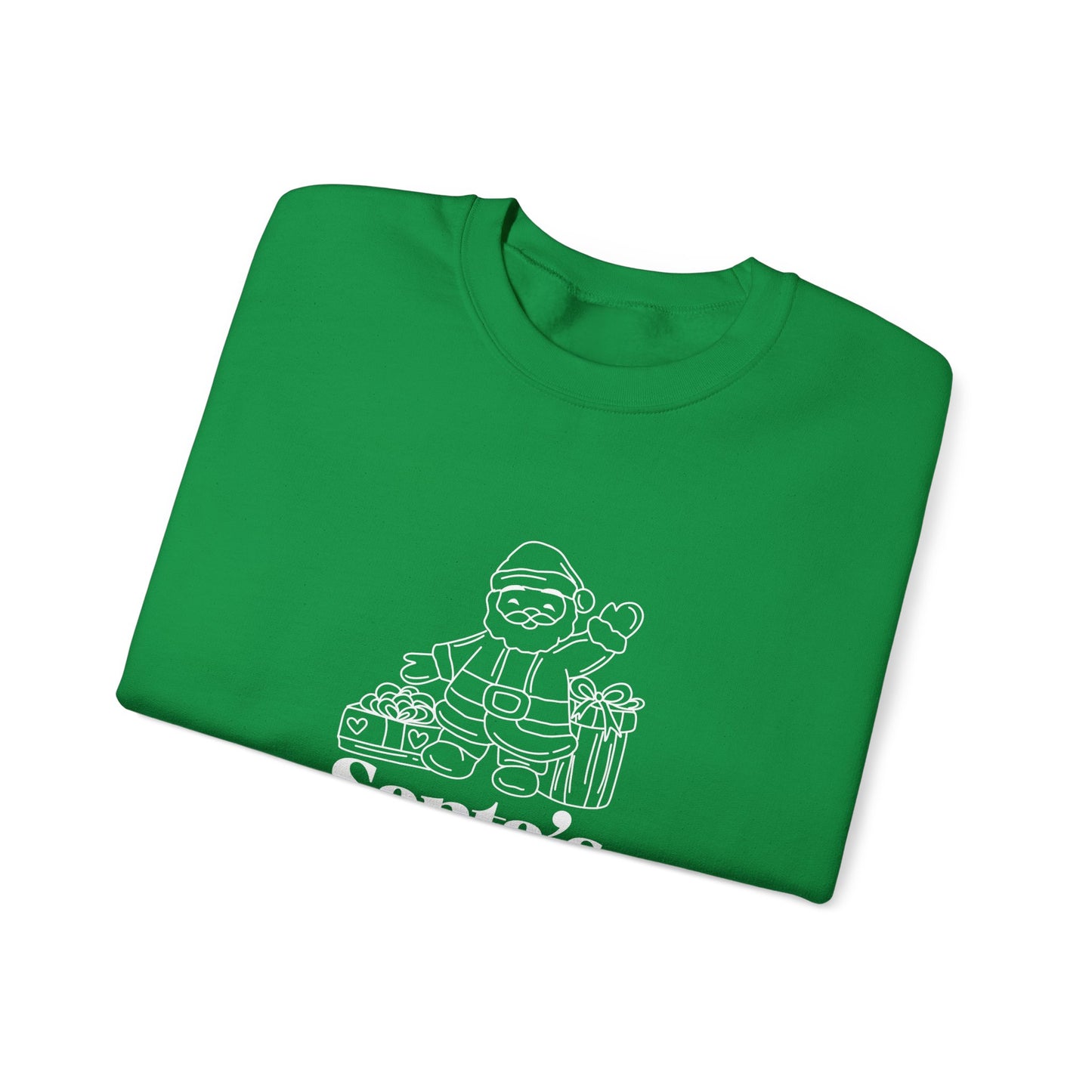 Unisex Heavy Blend Crewneck Sweatshirt Santa's Favorite Since Forever π
β¨