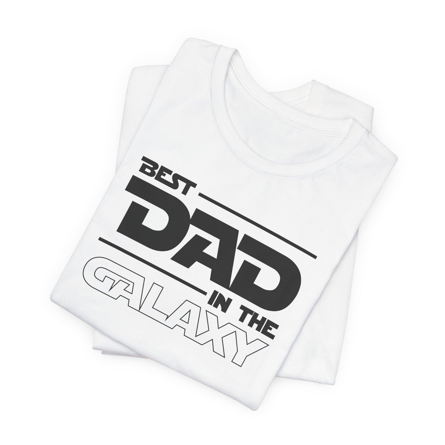 Best Dad In The Galaxy Men's Jersey Short Sleeve Tee