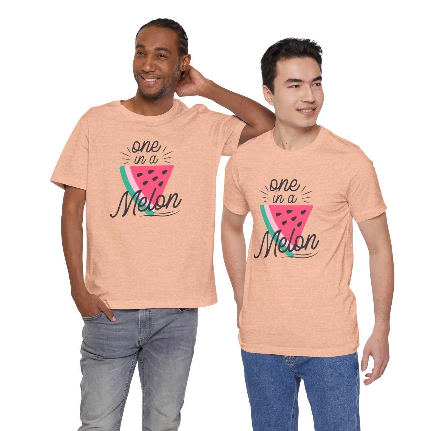 One In A Melon Unisex Jersey Short Sleeve Tee Soft Cotton