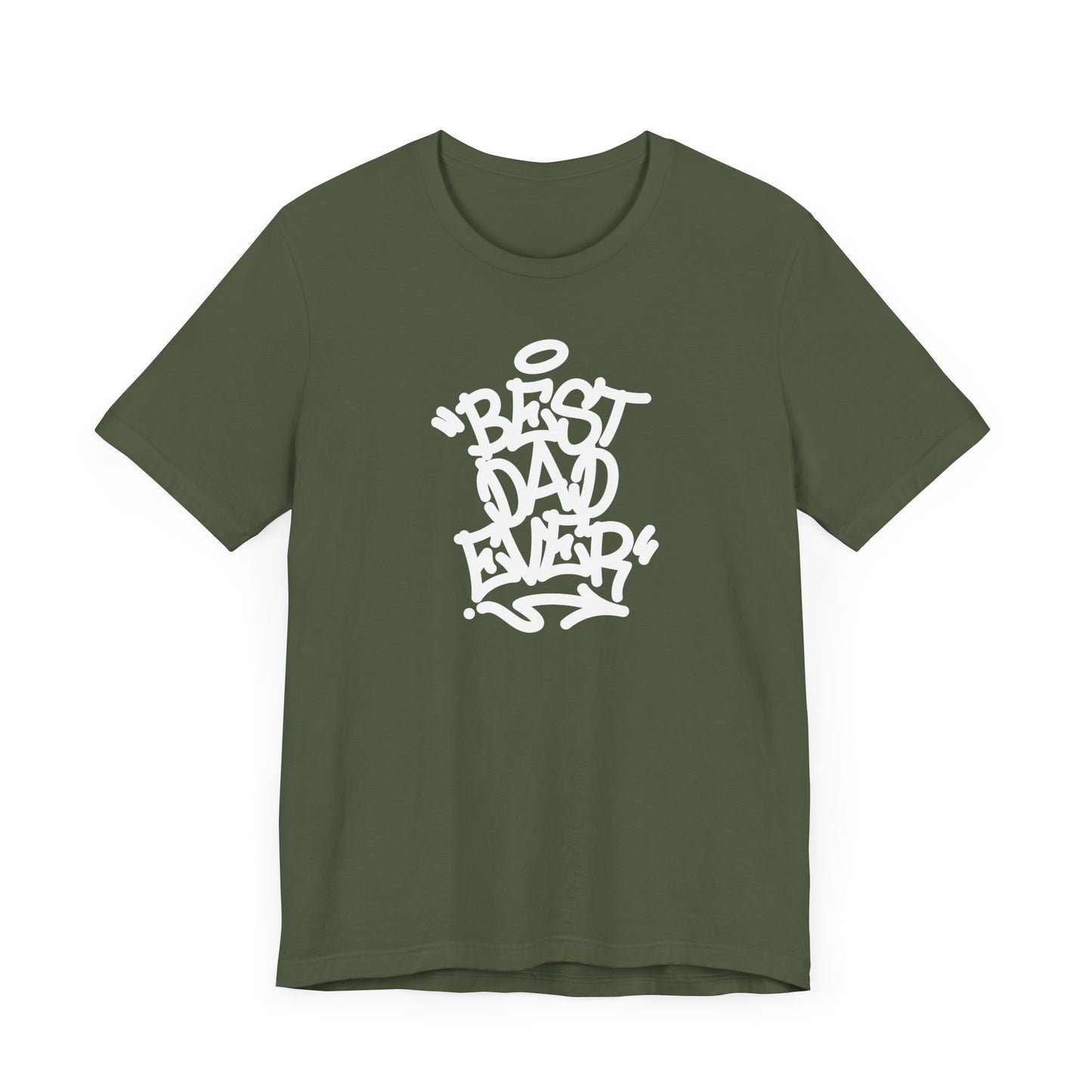 Best Dad Ever Men's Jersey Short Sleeve Tee