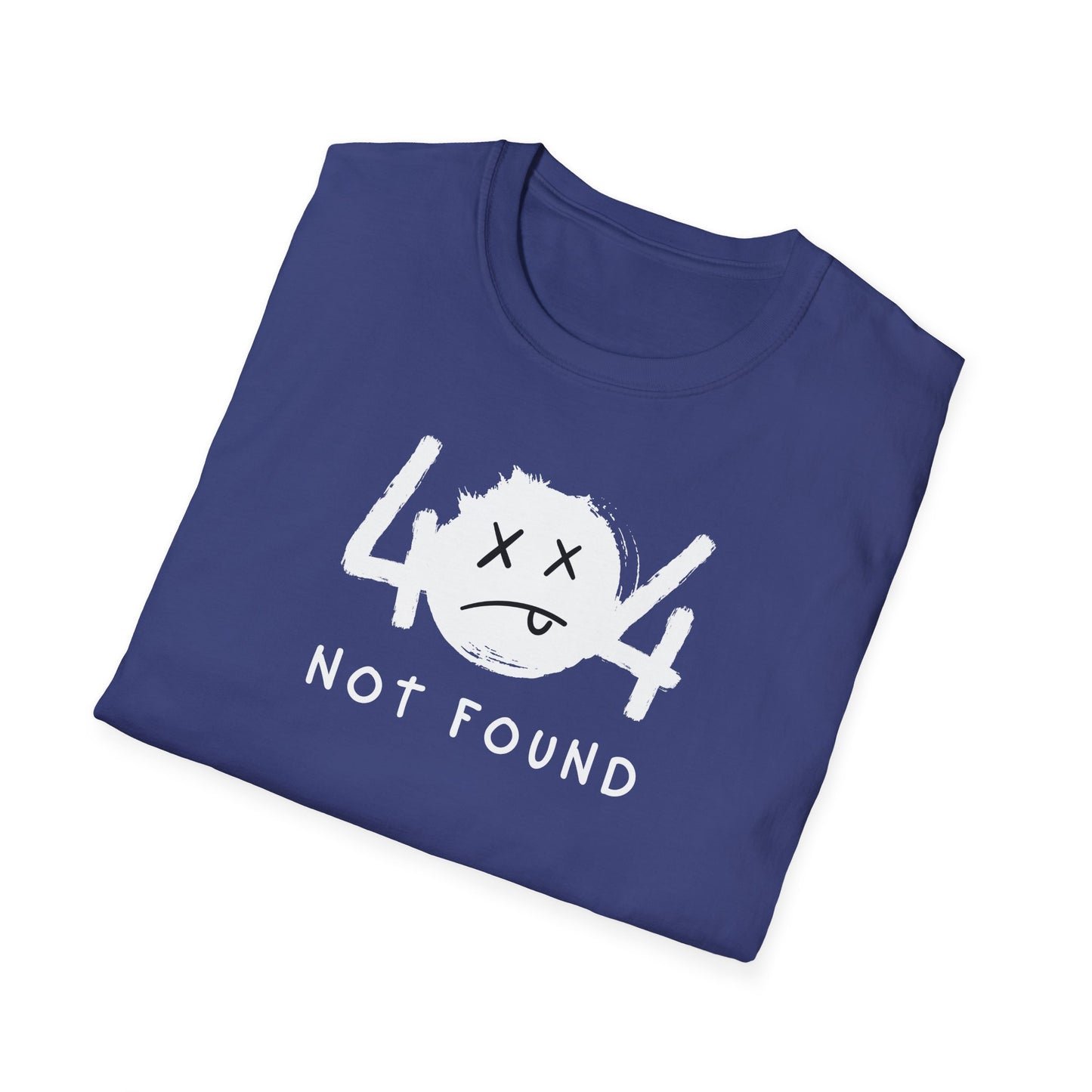 404 Not Found Unisex Softstyle T-Shirt