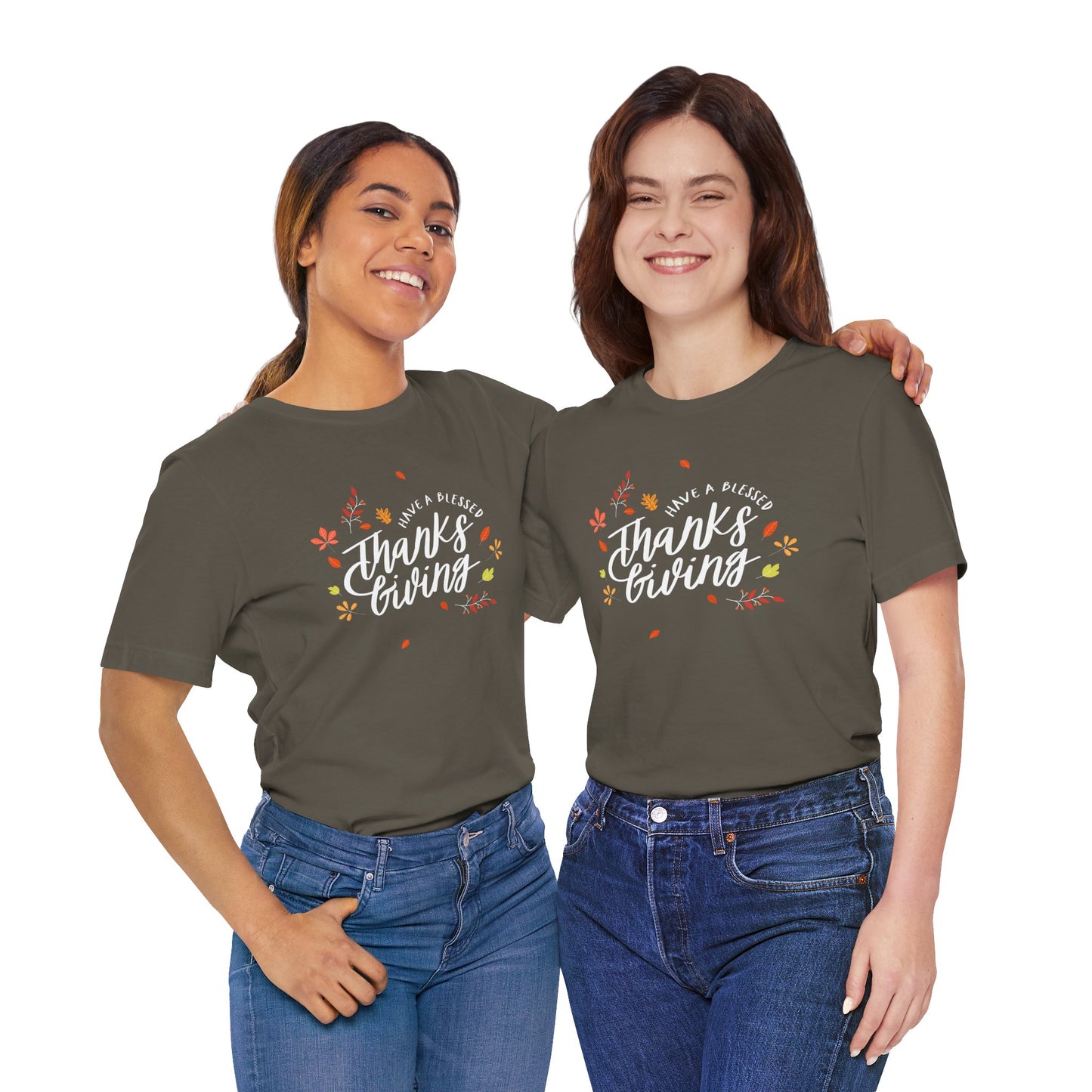 Have A Blessed Thanksgiving Unisex Jersey Short Sleeve Tee