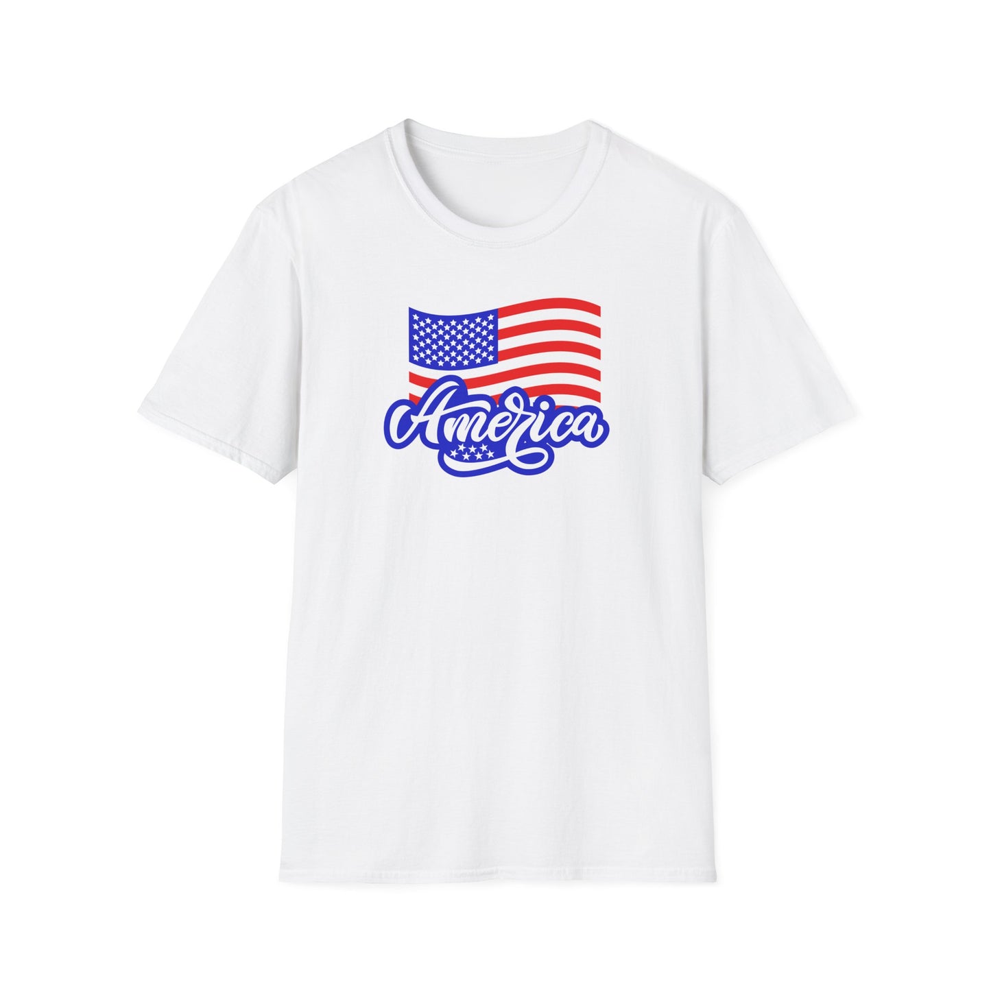 America Unisex Softstyle T-Shirt