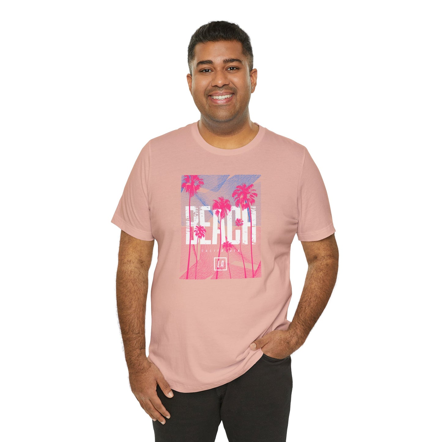 Beach California Unisex Jersey Short Sleeve Tee