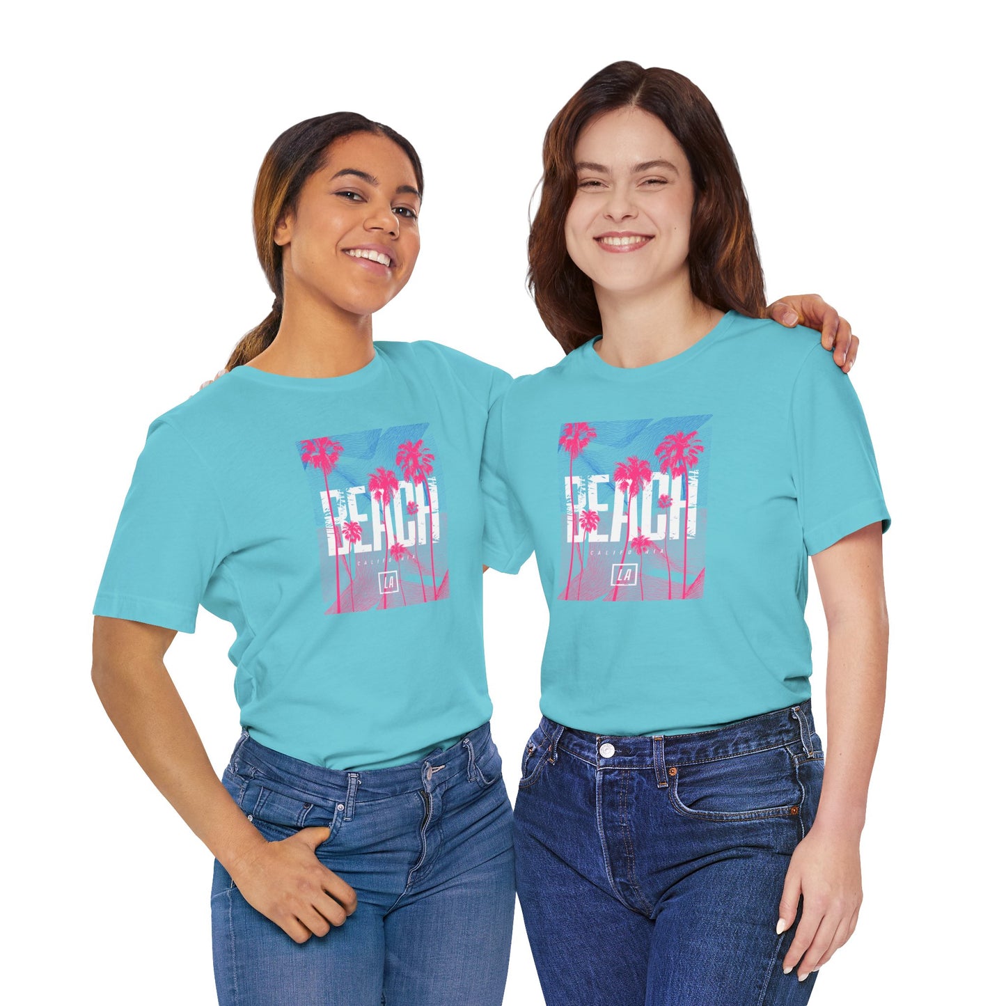 Beach California Unisex Jersey Short Sleeve Tee