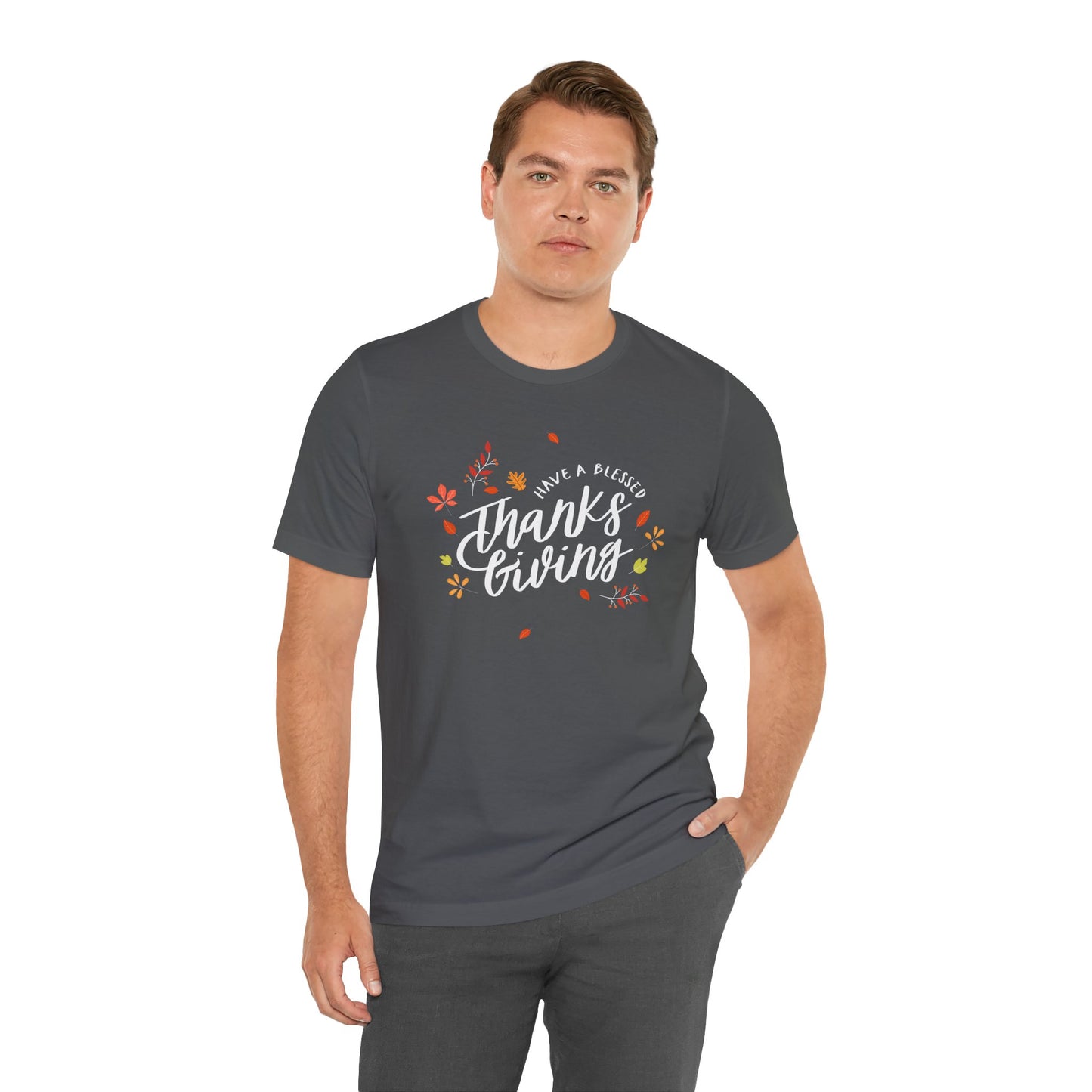 Have A Blessed Thanksgiving Unisex Jersey Short Sleeve Tee