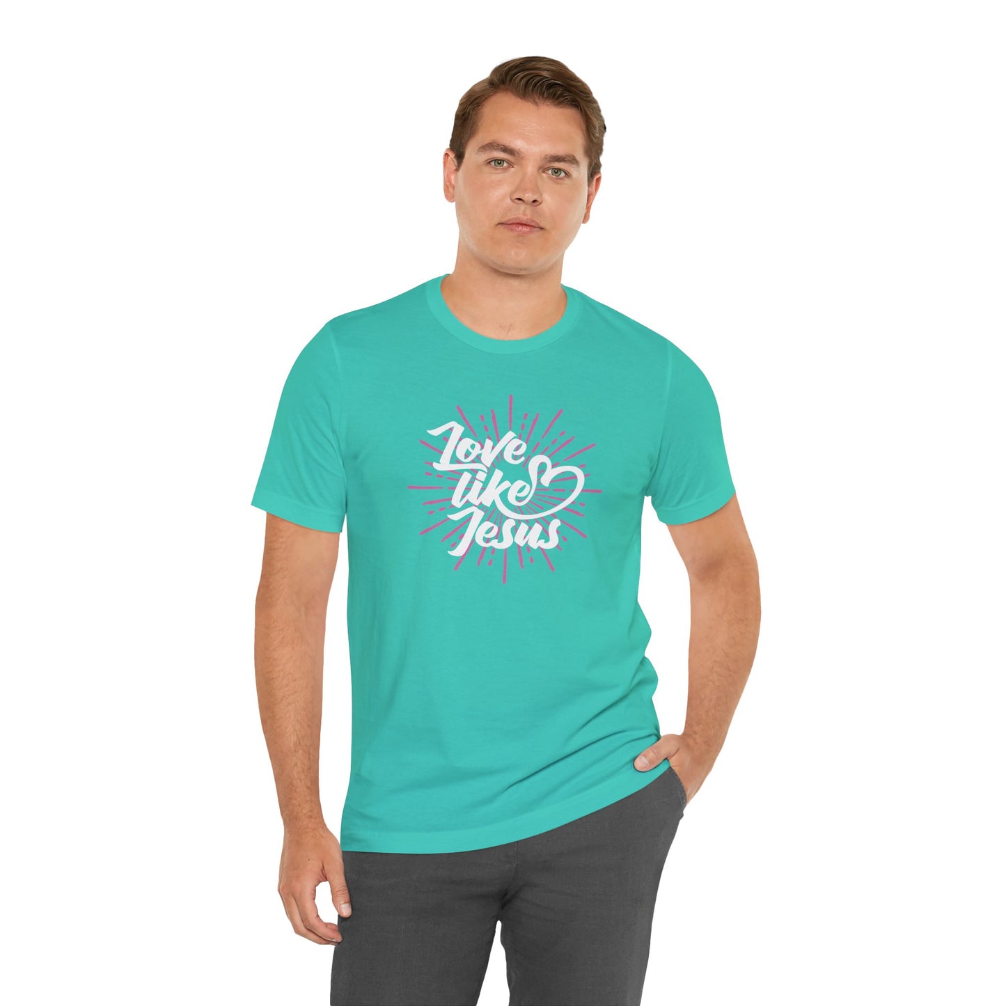 Love Like Jesus Unisex Jersey Short Sleeve Tee