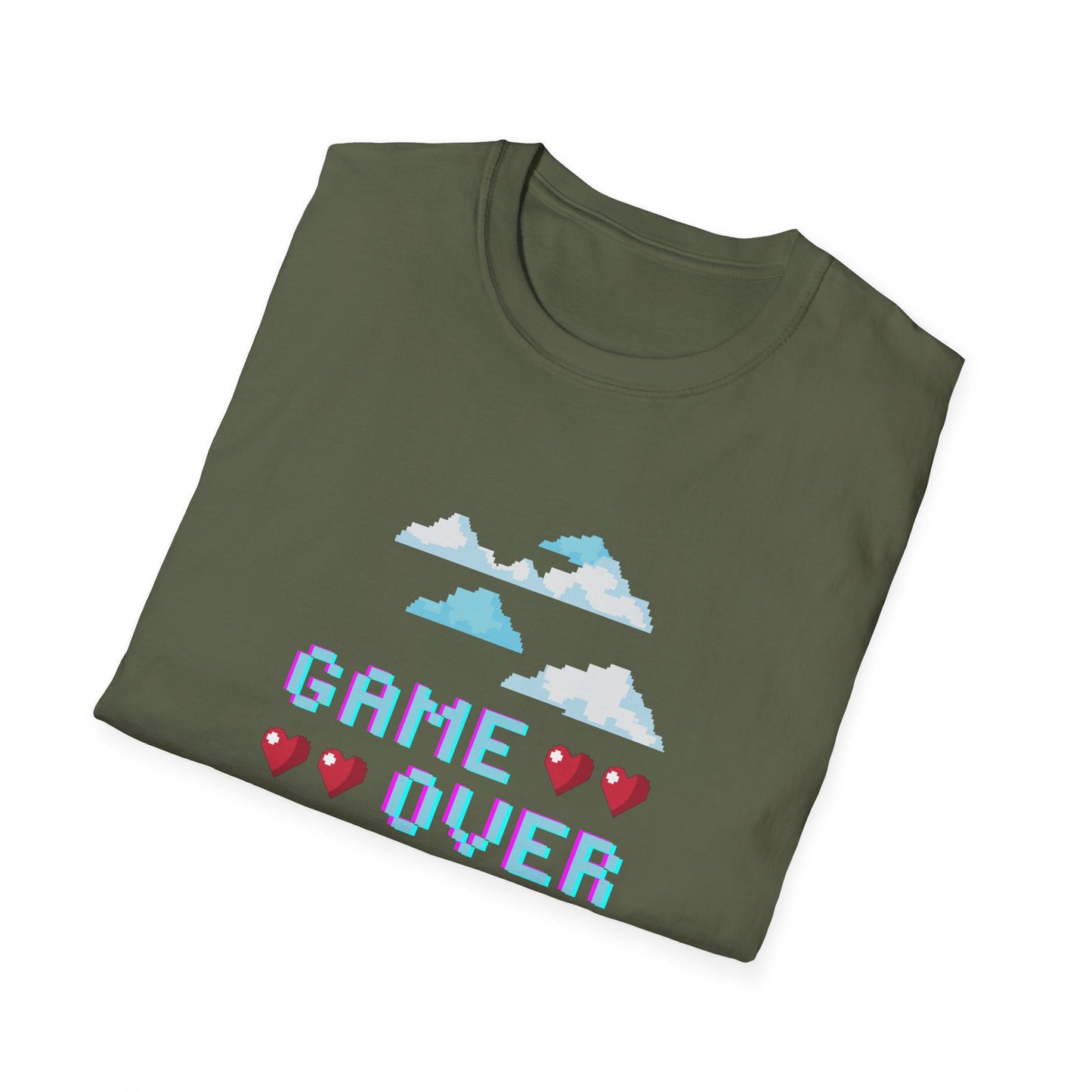 Game Over Unisex Softstyle T-Shirt