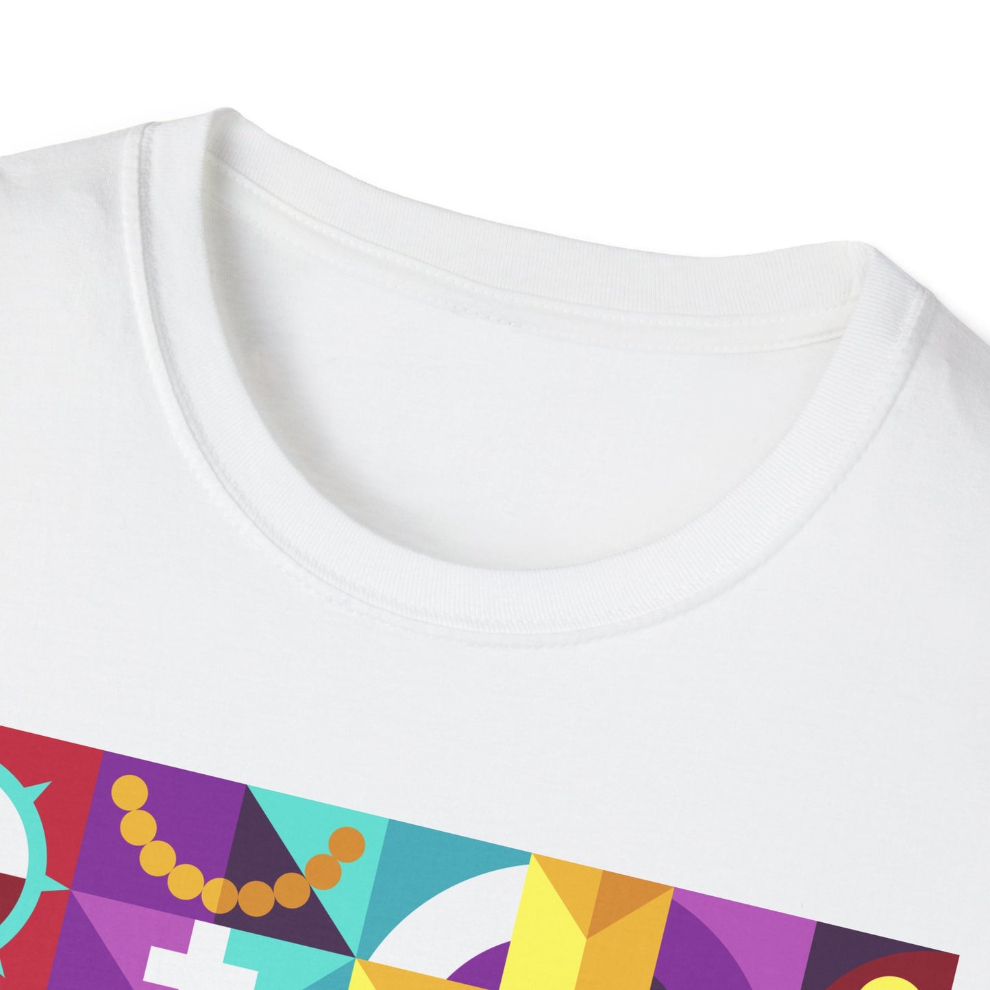 Jesus Montage Softstyle T-Shirt