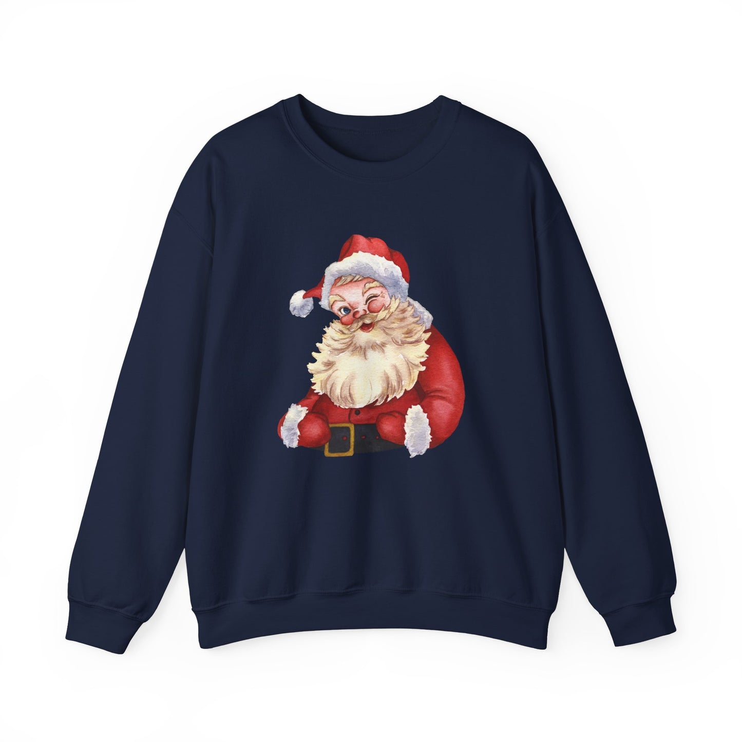 Unisex Heavy Blend Crewneck Sweatshirt Winking Santa π
β¨β€οΈ