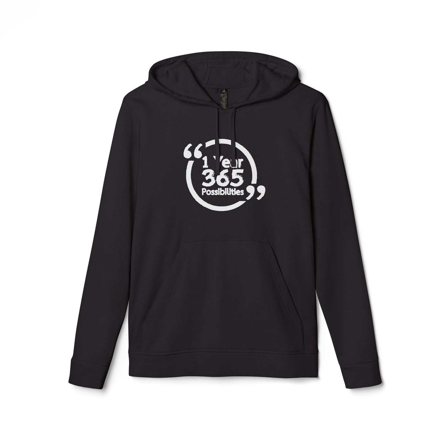 1 Year 365 Possibilities Adidas Unisex Fleece Hoodie