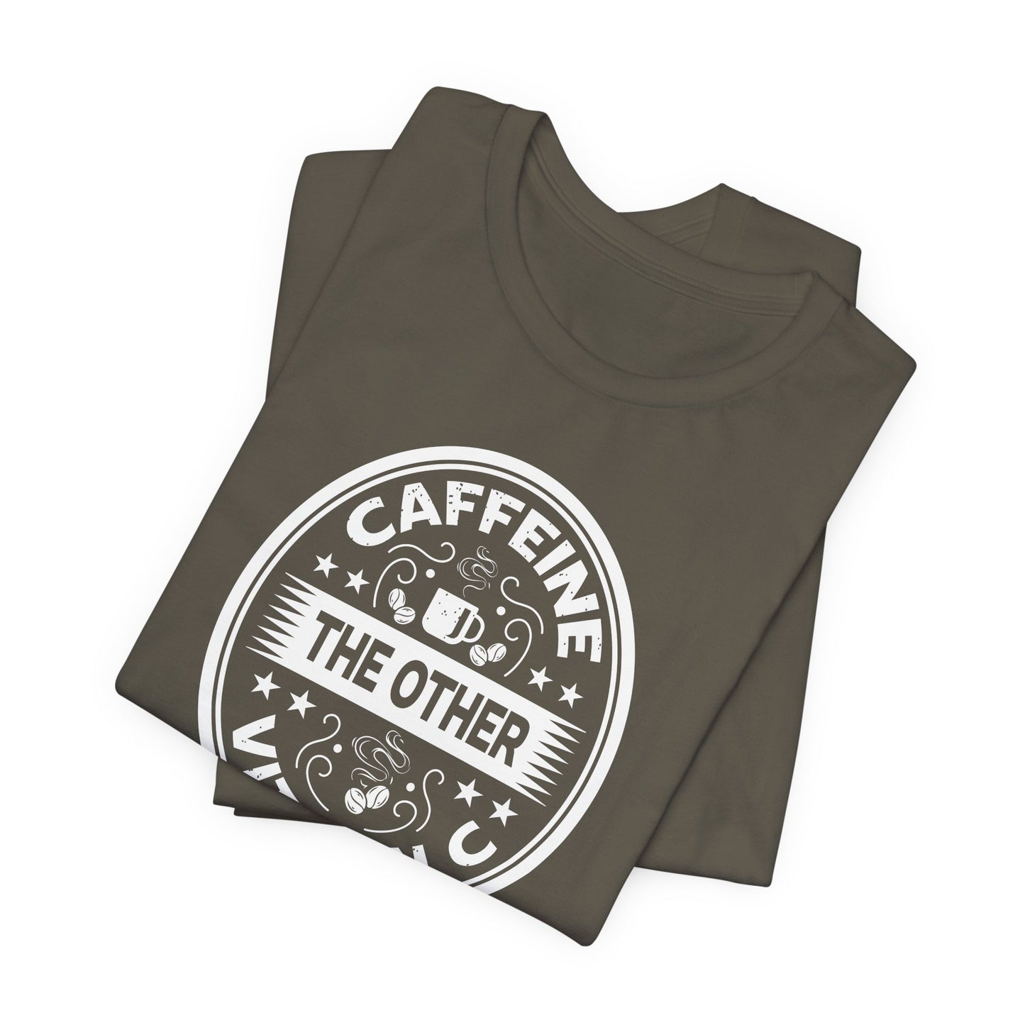 Caffeine The Other Vitamin C Unisex Jersey Short Sleeve Tee