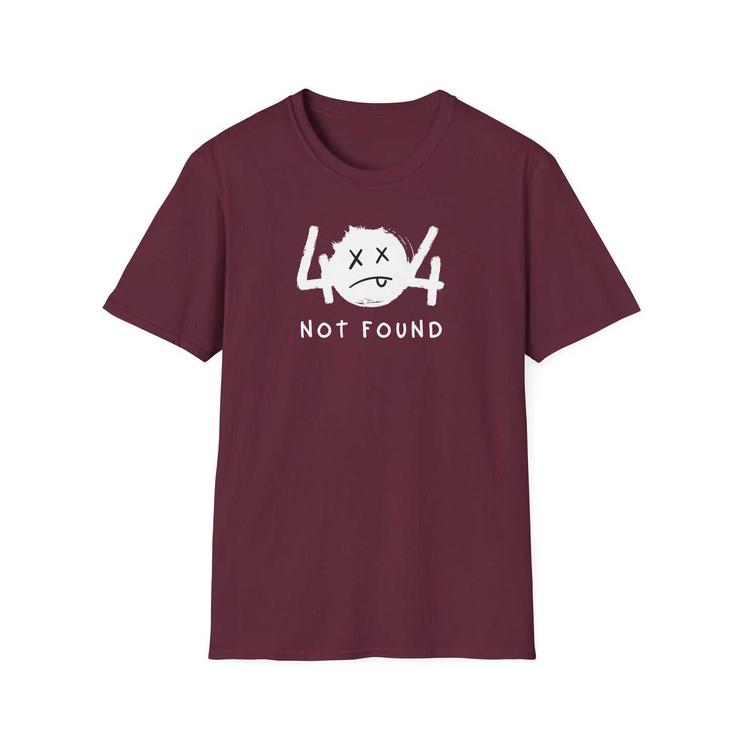 404 Not Found Unisex Softstyle T-Shirt