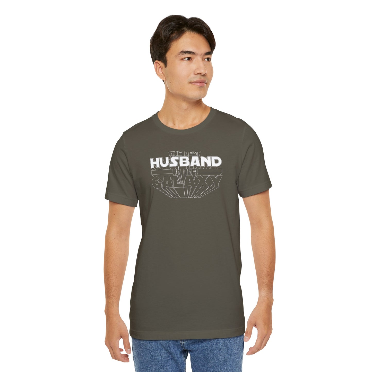 Best Husband In The Galaxy Men's Jersey Short Sleeve Tee