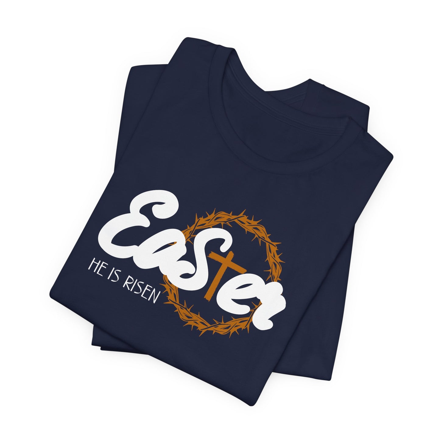 Easter He Is Risen Unisex Jersey Short Sleeve Tee