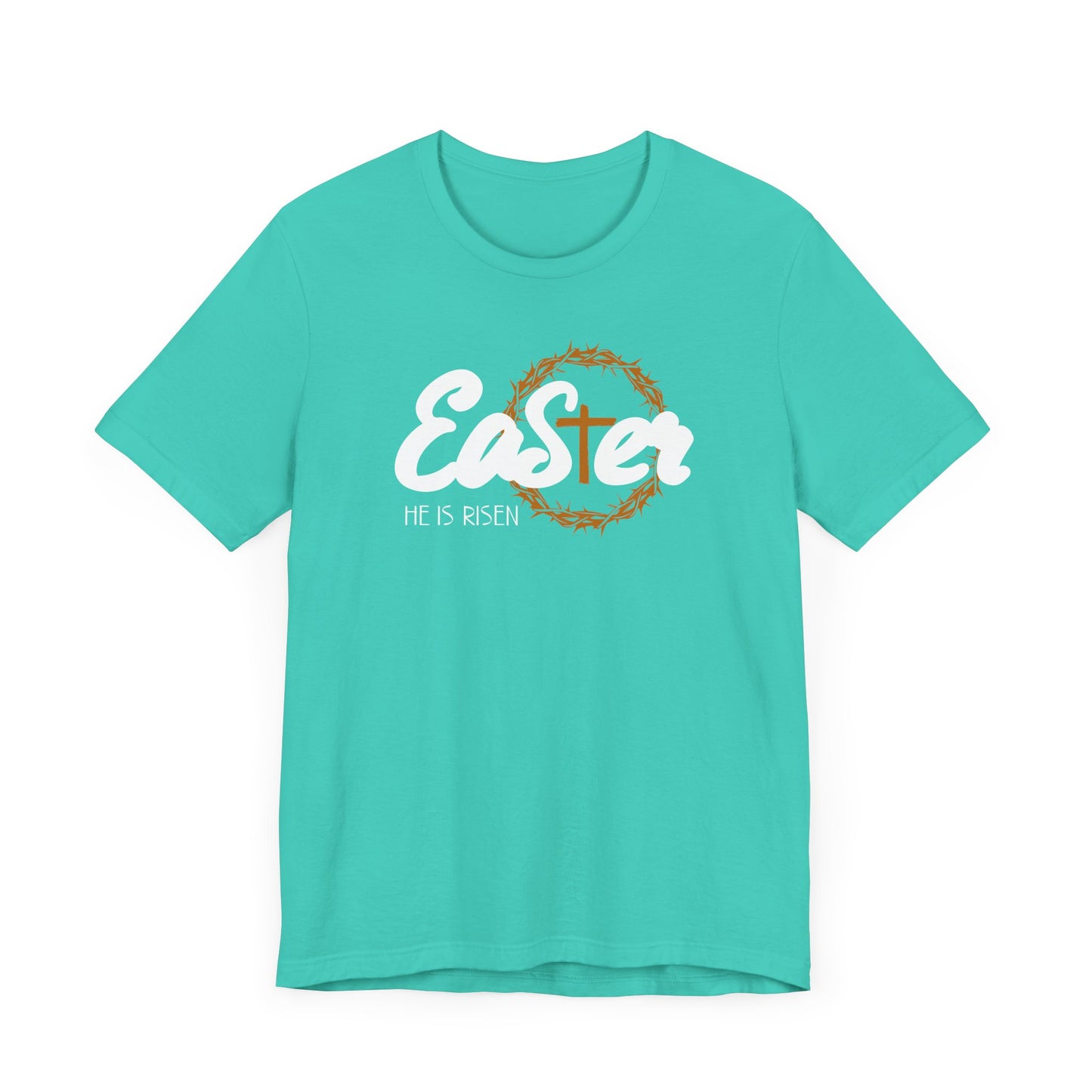 Easter He Is Risen Unisex Jersey Short Sleeve Tee