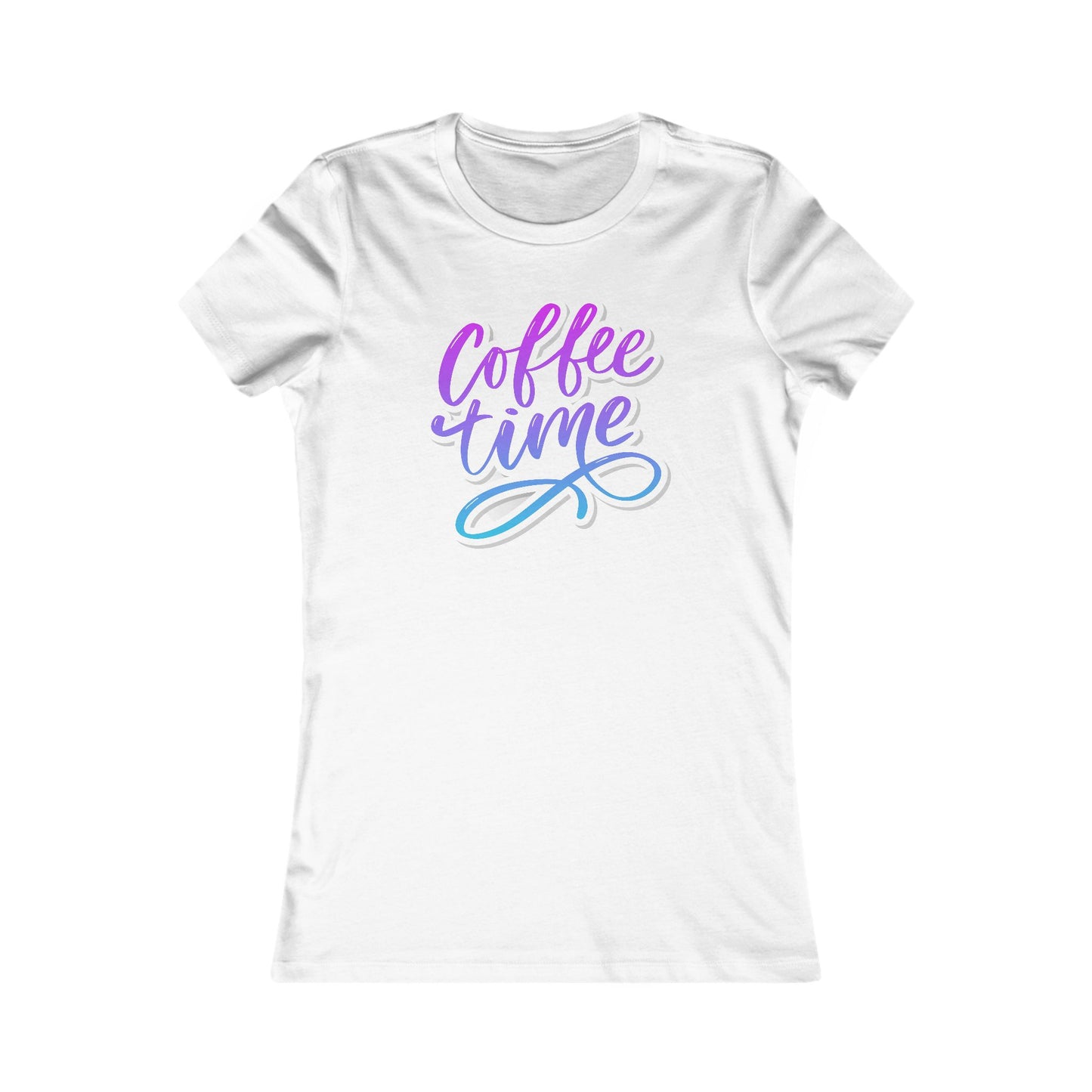 Coffee Time Women's Favorite Tee