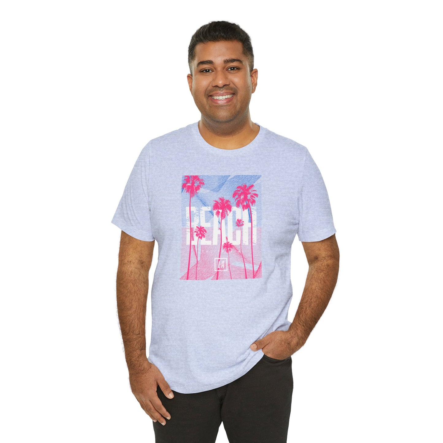Beach California Unisex Jersey Short Sleeve Tee