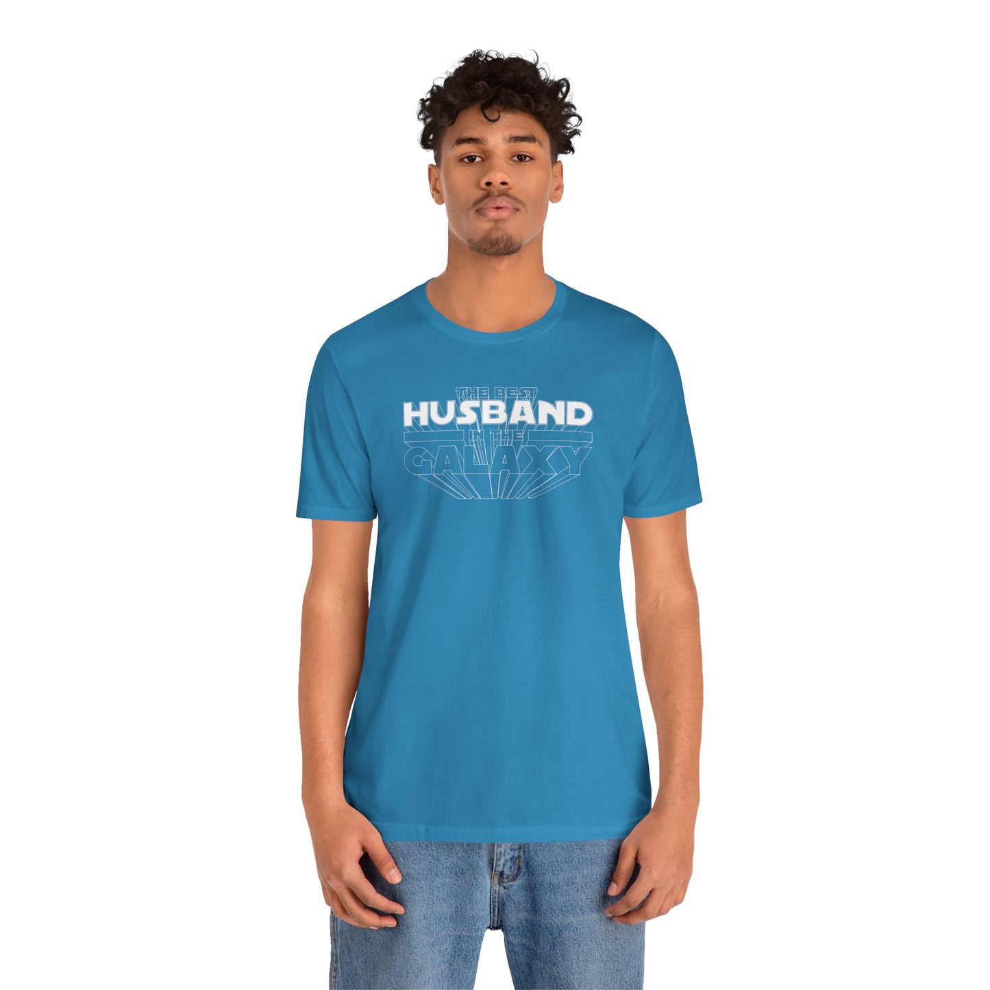 Best Husband In The Galaxy Men's Jersey Short Sleeve Tee