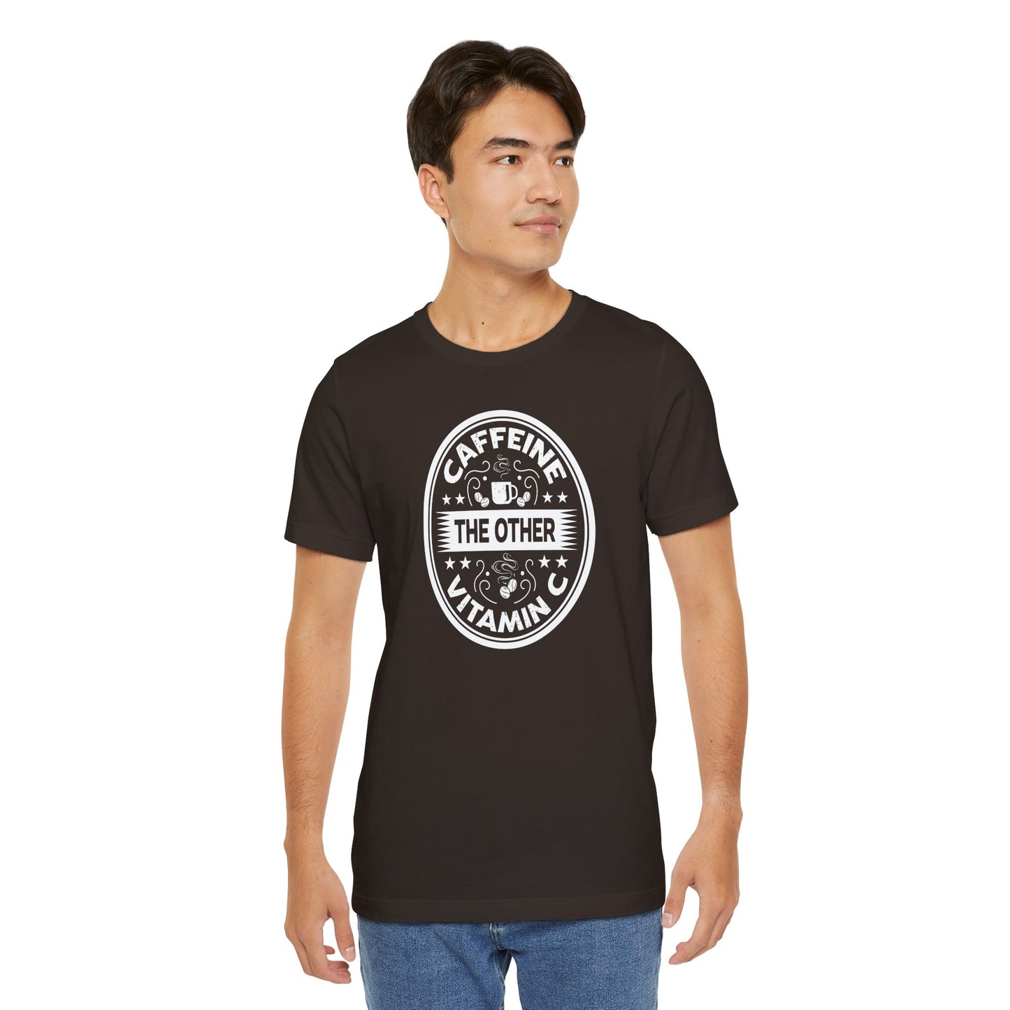 Caffeine The Other Vitamin C Unisex Jersey Short Sleeve Tee
