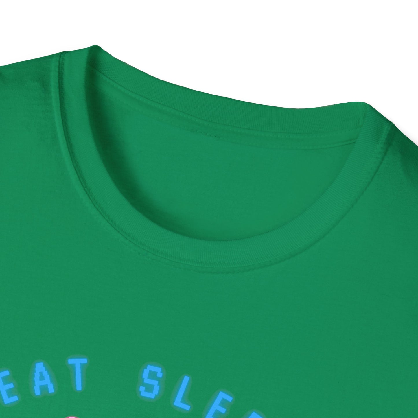 Eat Sleep Game Repeat Unisex Softstyle T-Shirt