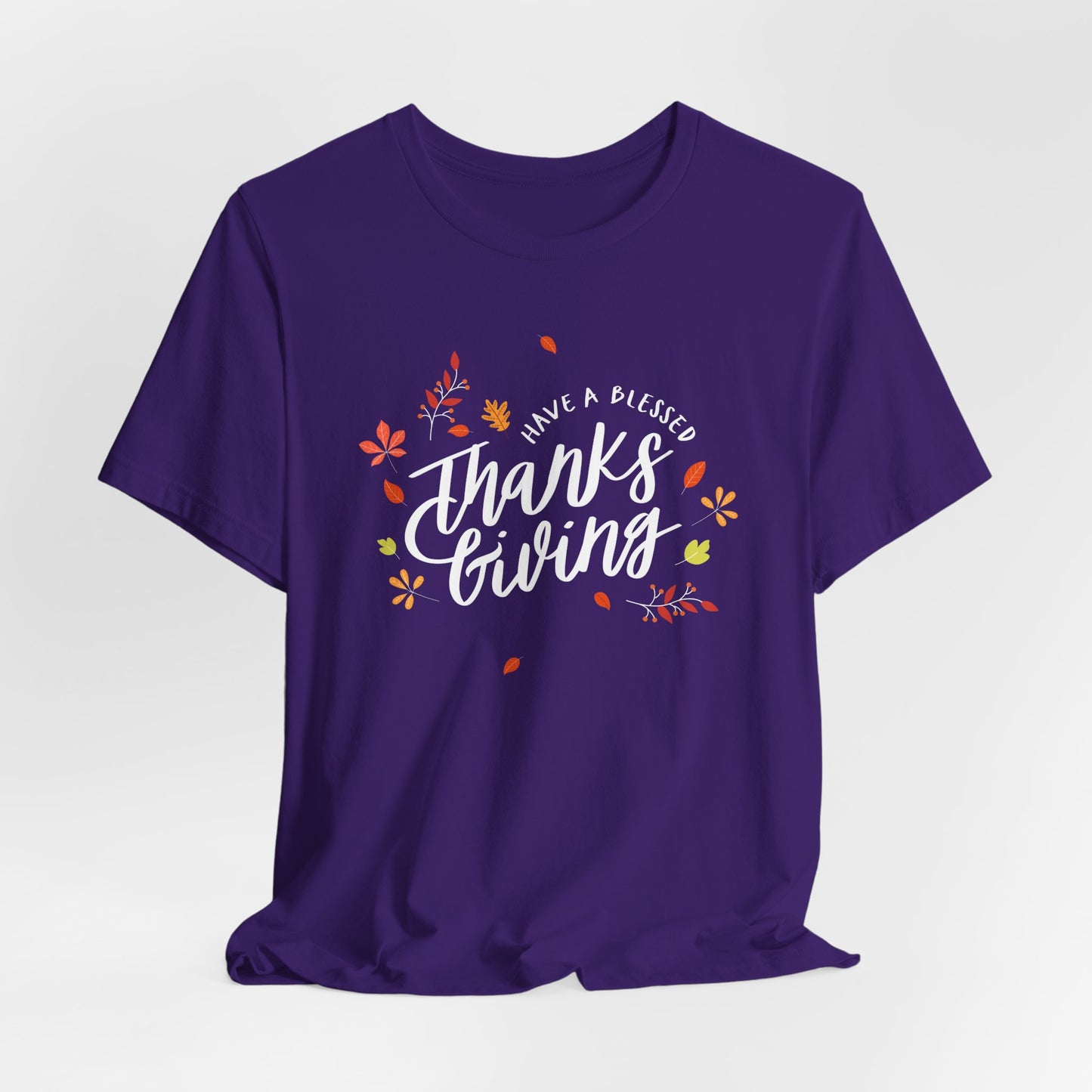 Have A Blessed Thanksgiving Unisex Jersey Short Sleeve Tee