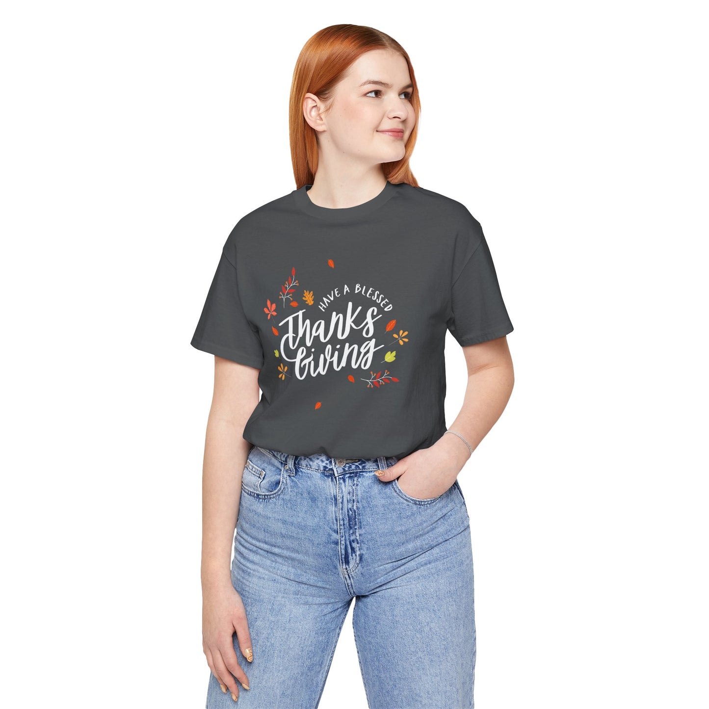 Have A Blessed Thanksgiving Unisex Jersey Short Sleeve Tee