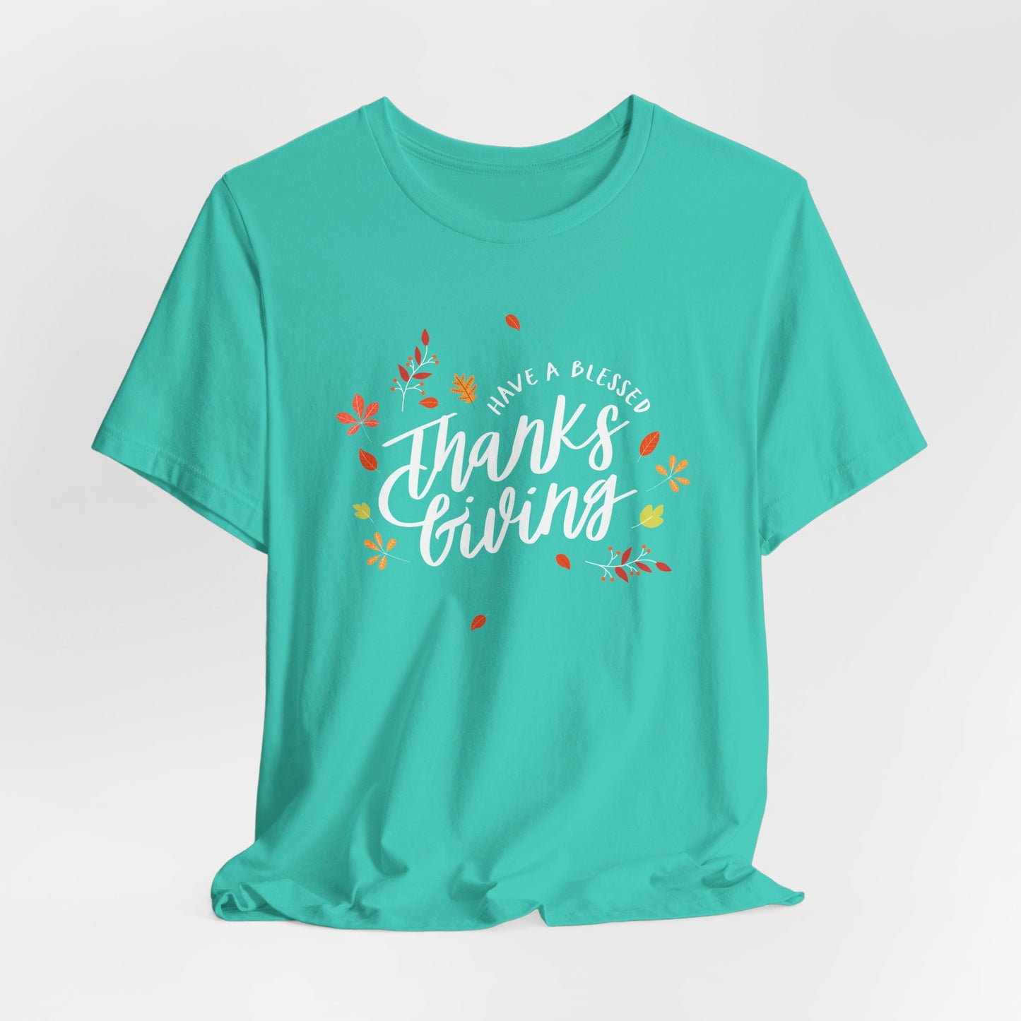 Have A Blessed Thanksgiving Unisex Jersey Short Sleeve Tee