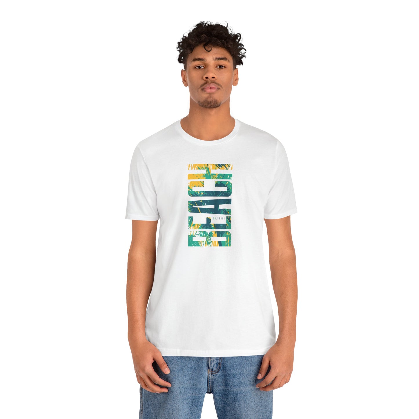 Beach Ca 90401 Unisex Jersey Short Sleeve Tee