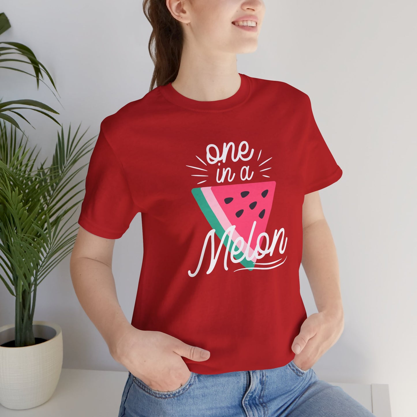 One In A Melon Unisex Jersey Short Sleeve Tee