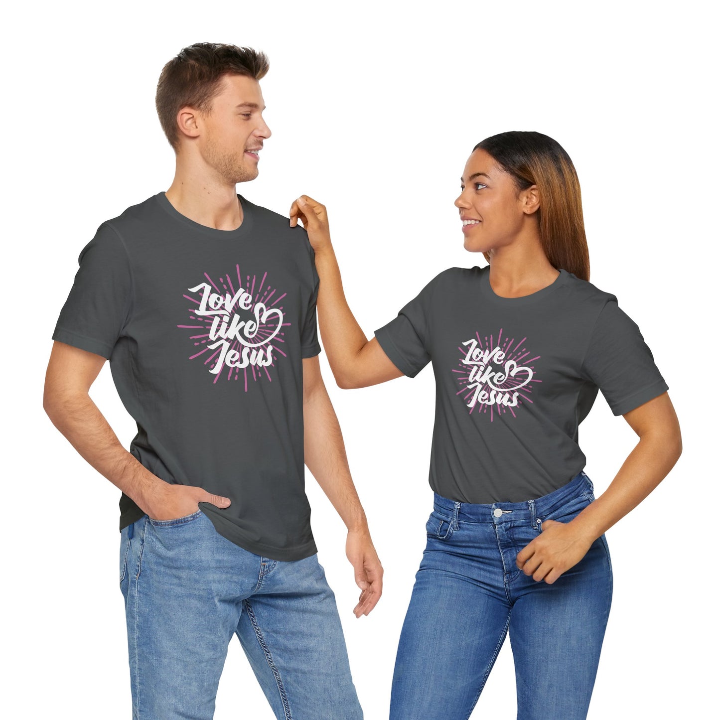 Love Like Jesus Unisex Jersey Short Sleeve Tee