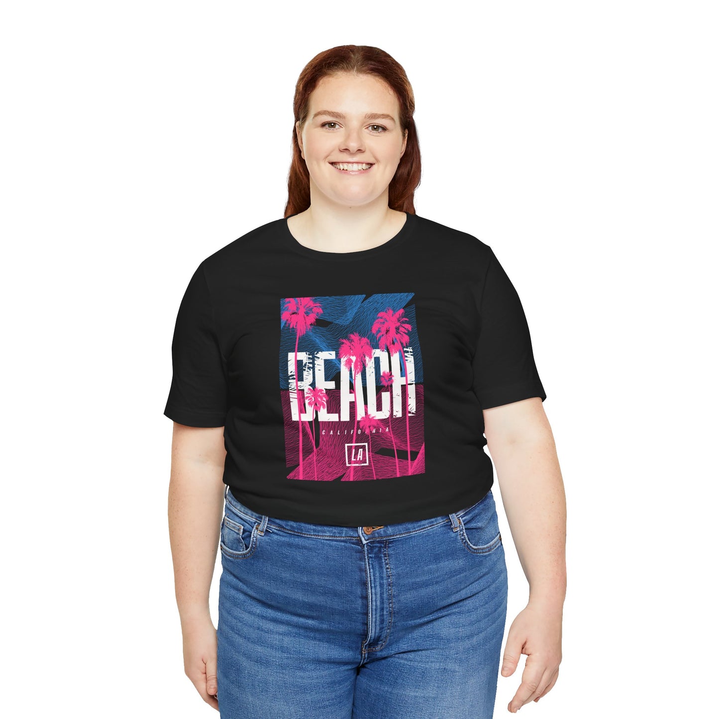 Beach California Unisex Jersey Short Sleeve Tee