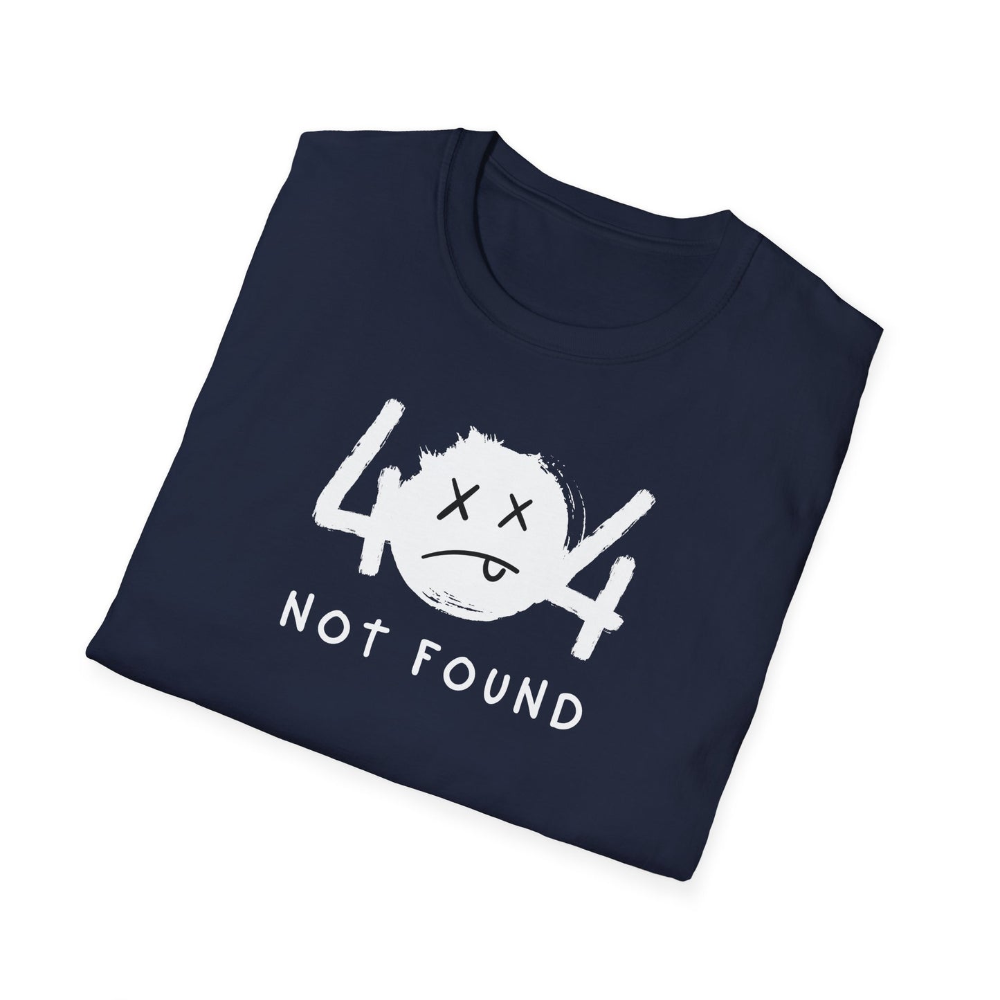 404 Not Found Unisex Softstyle T-Shirt