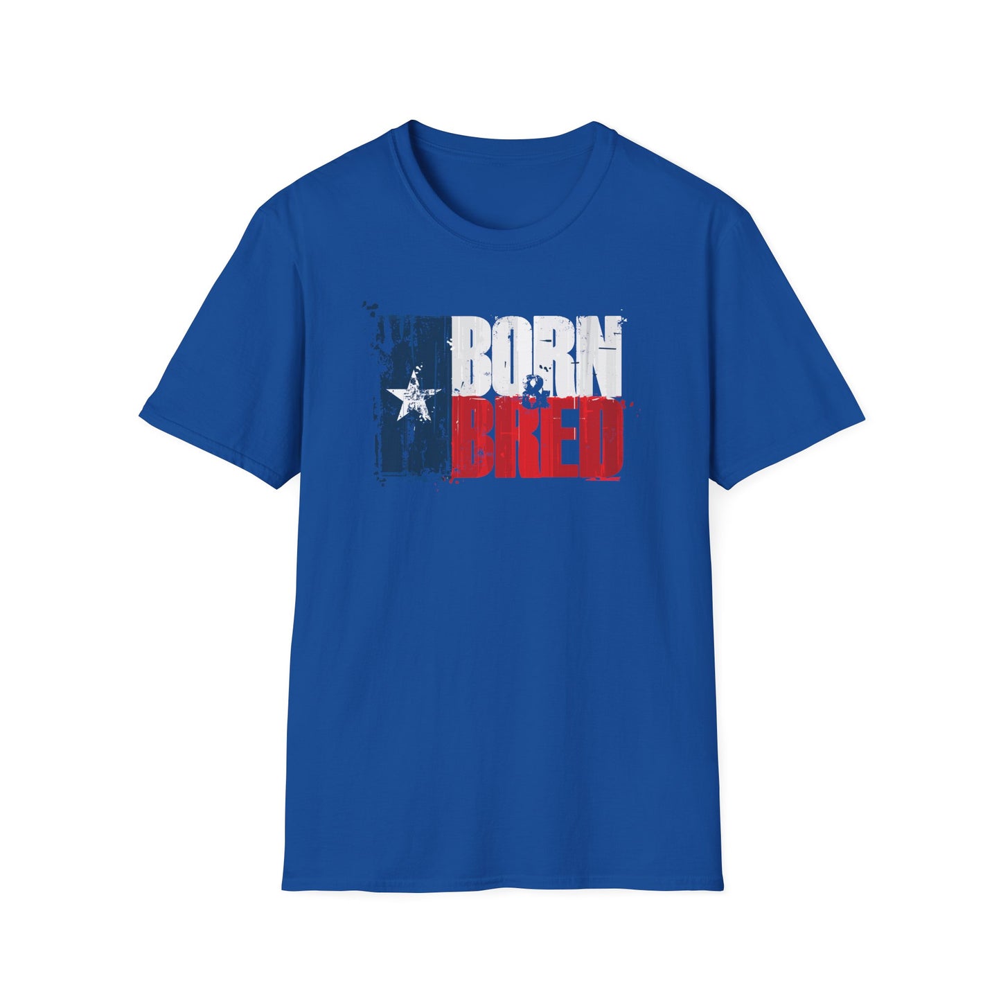Texan Born & Bred Unisex Softstyle T-Shirt