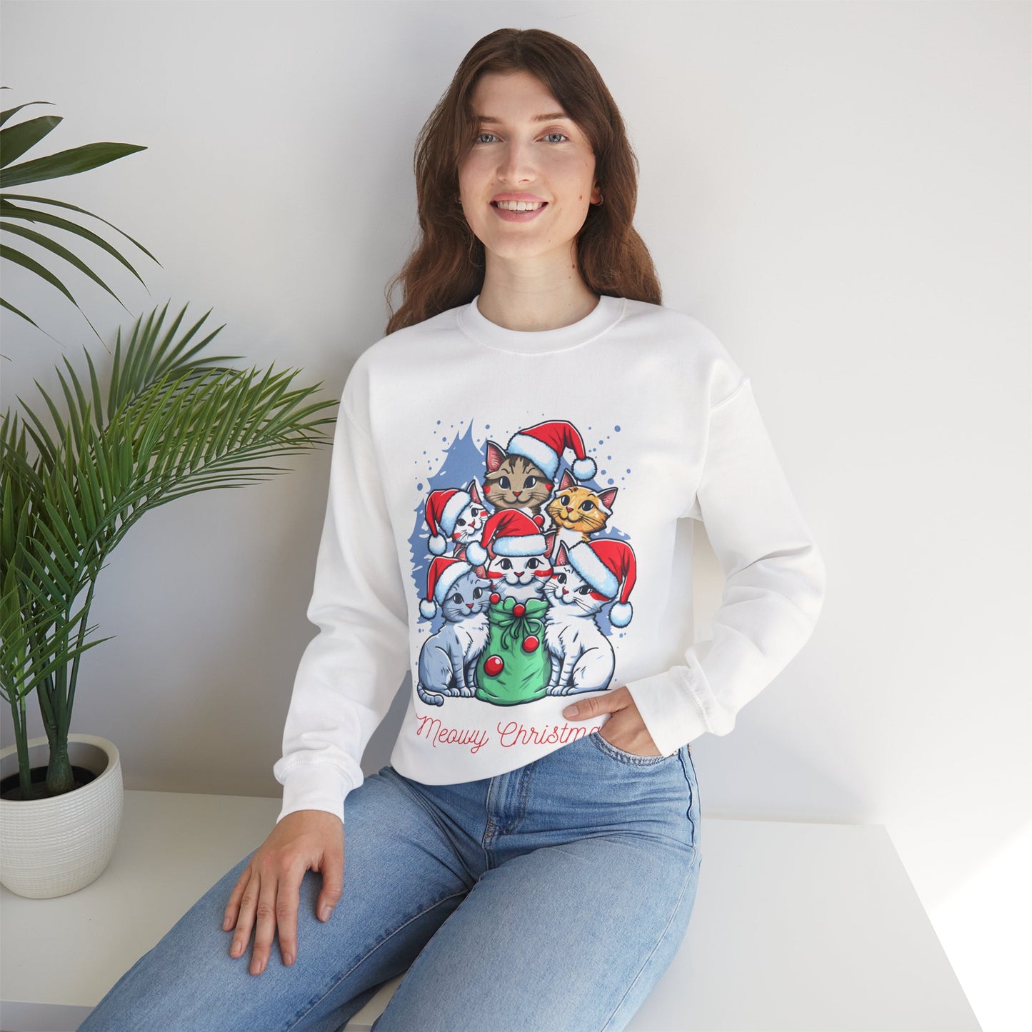Meowy Christmas π
πΎβ¨ Unisex Heavy Blend Crewneck Sweatshirt
