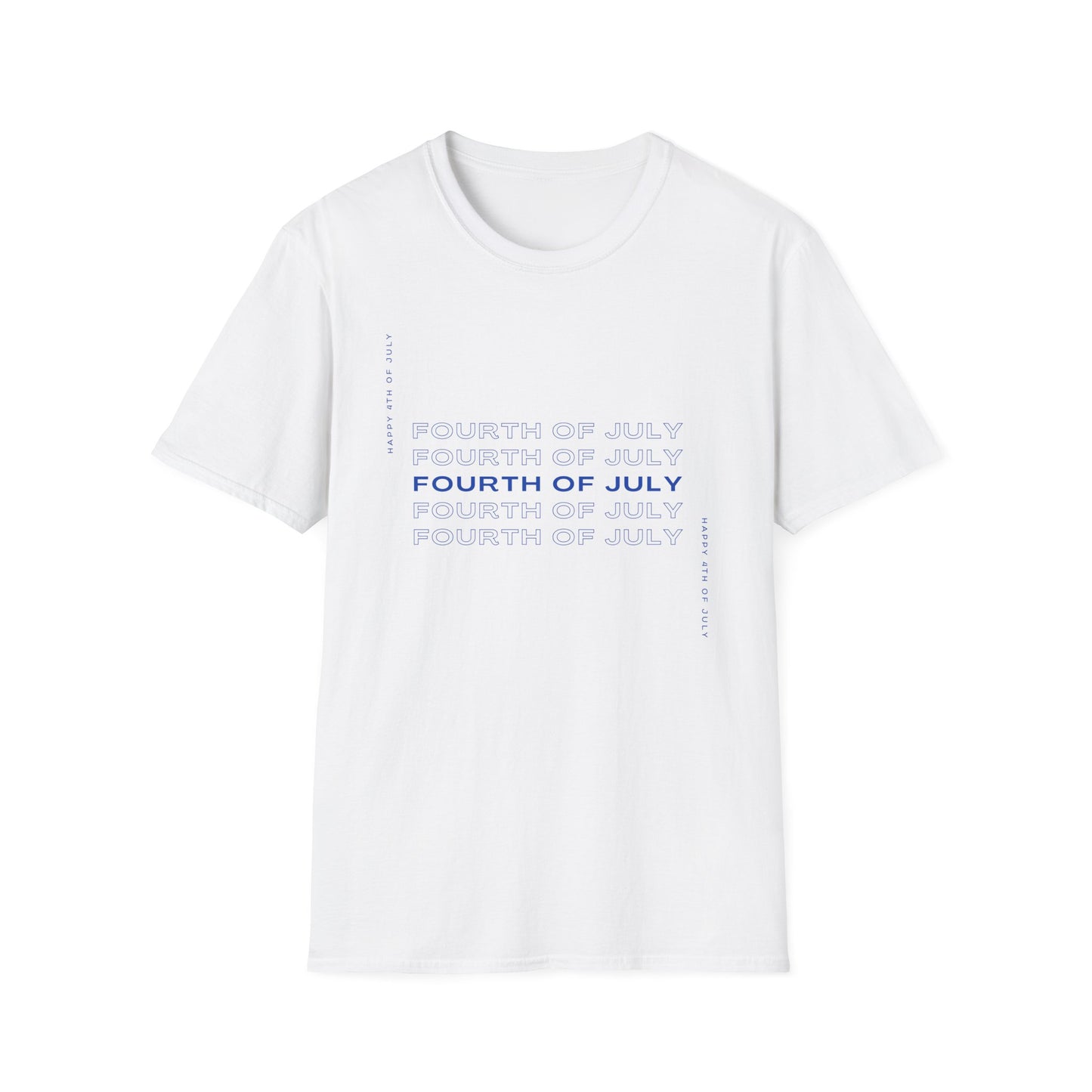 Independence Day 4 July Unisex Softstyle T-Shirt