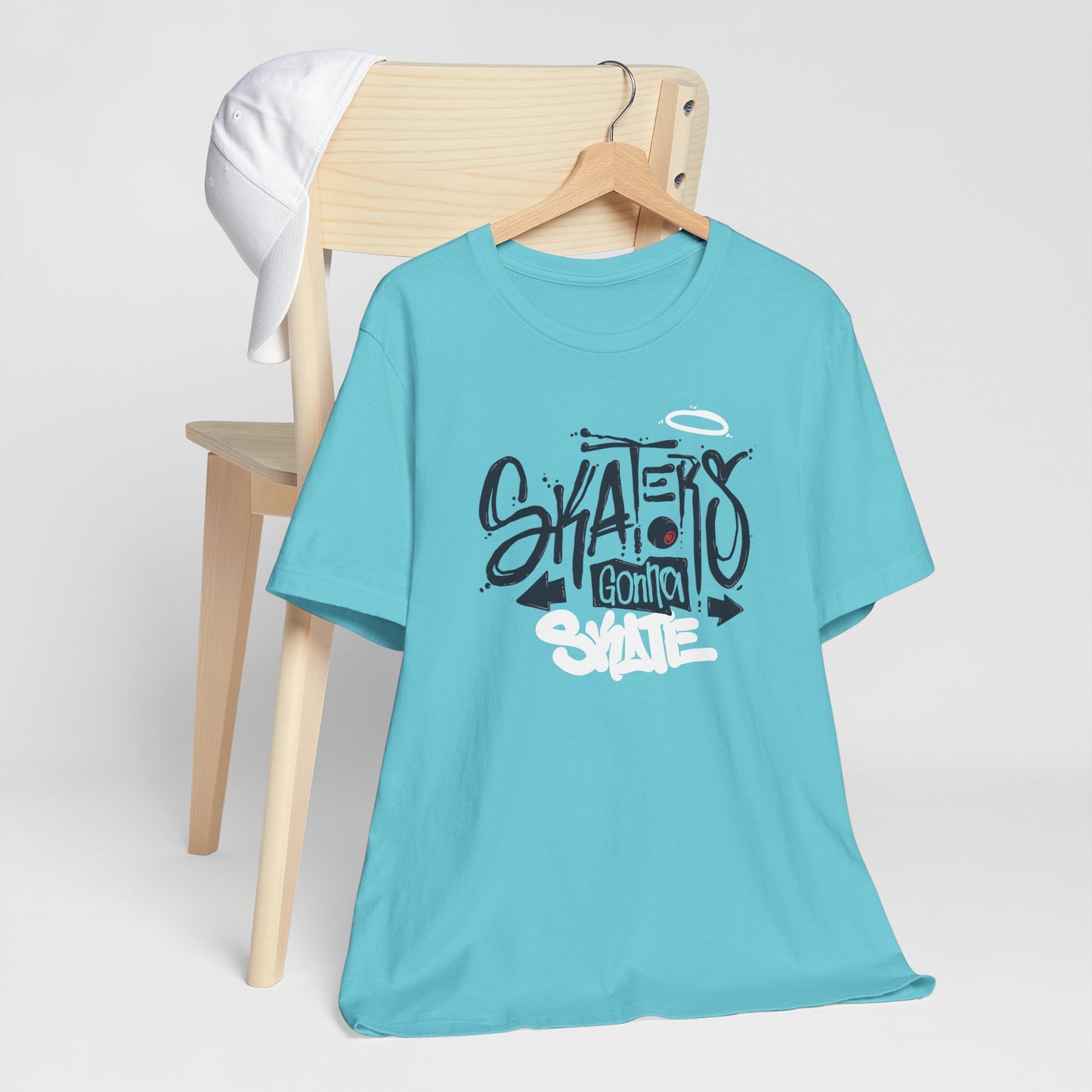 Skaters Gonna Skate Unisex Jersey Short Sleeve Tee