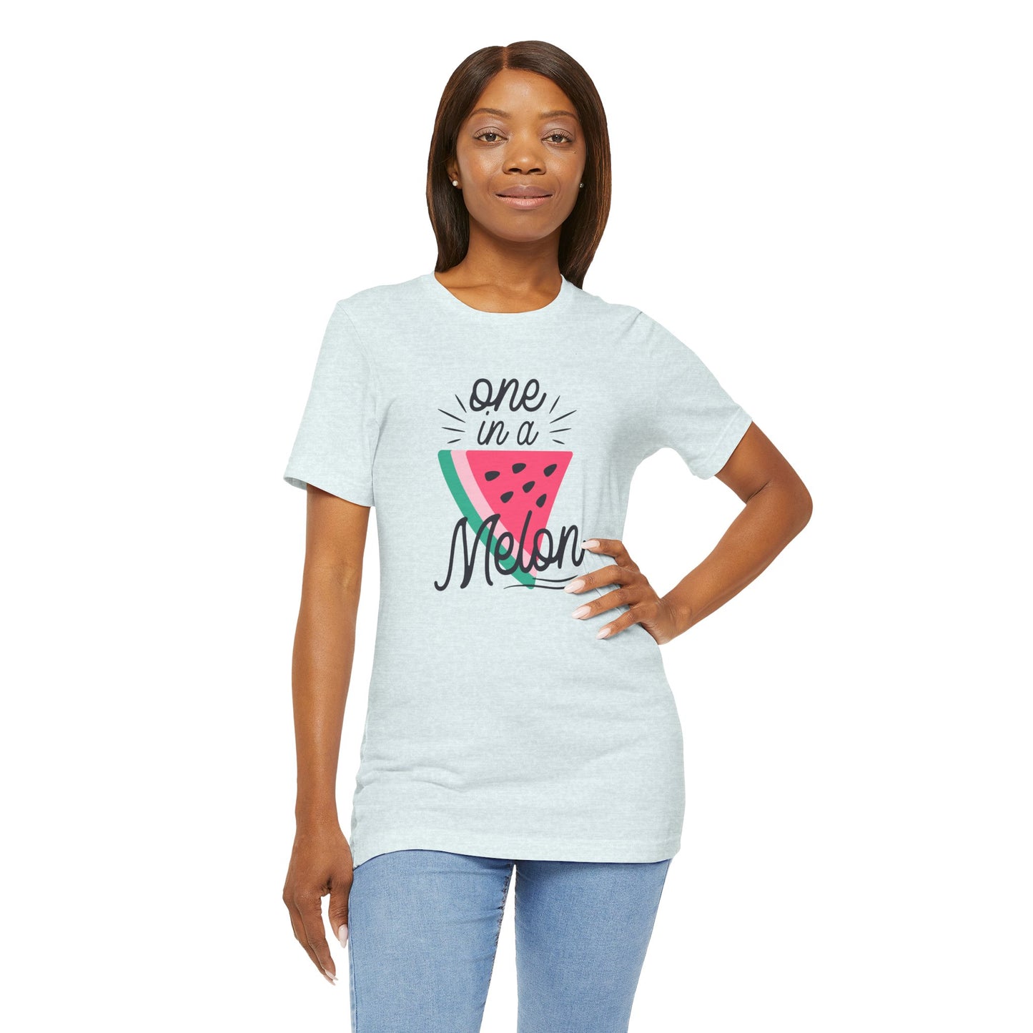 One In A Melon Unisex Jersey Short Sleeve Tee Soft Cotton