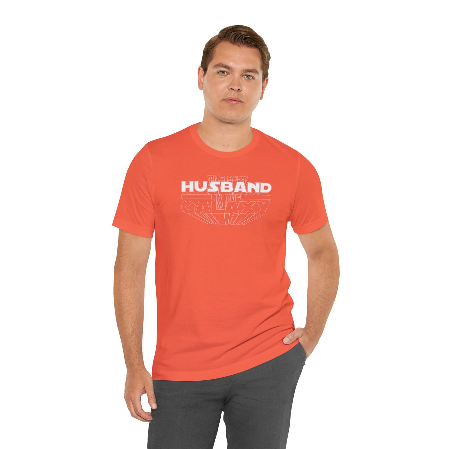 Best Husband In The Galaxy Men's Jersey Short Sleeve Tee