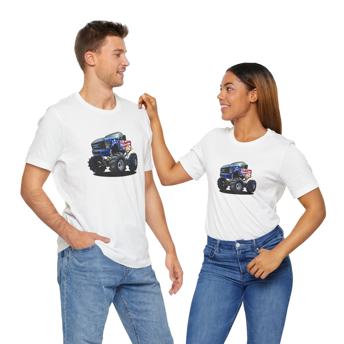 Ford F-Series 14th Generation Monster Truck Jersey Short Sleeve Tee