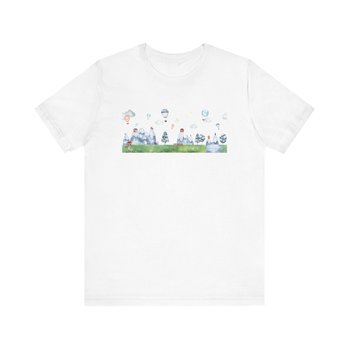 Unisex Jersey Short Sleeve Tee Starry Night Adventure