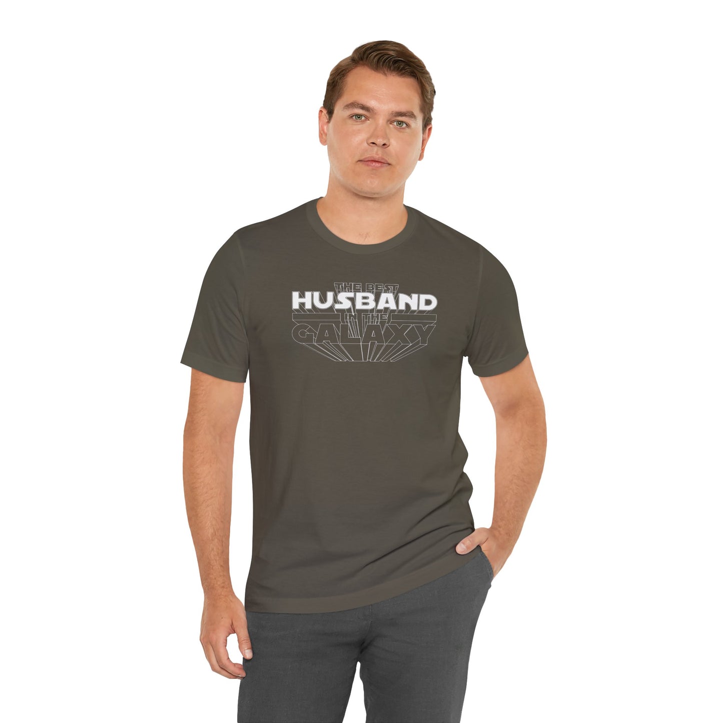 Best Husband In The Galaxy Men's Jersey Short Sleeve Tee