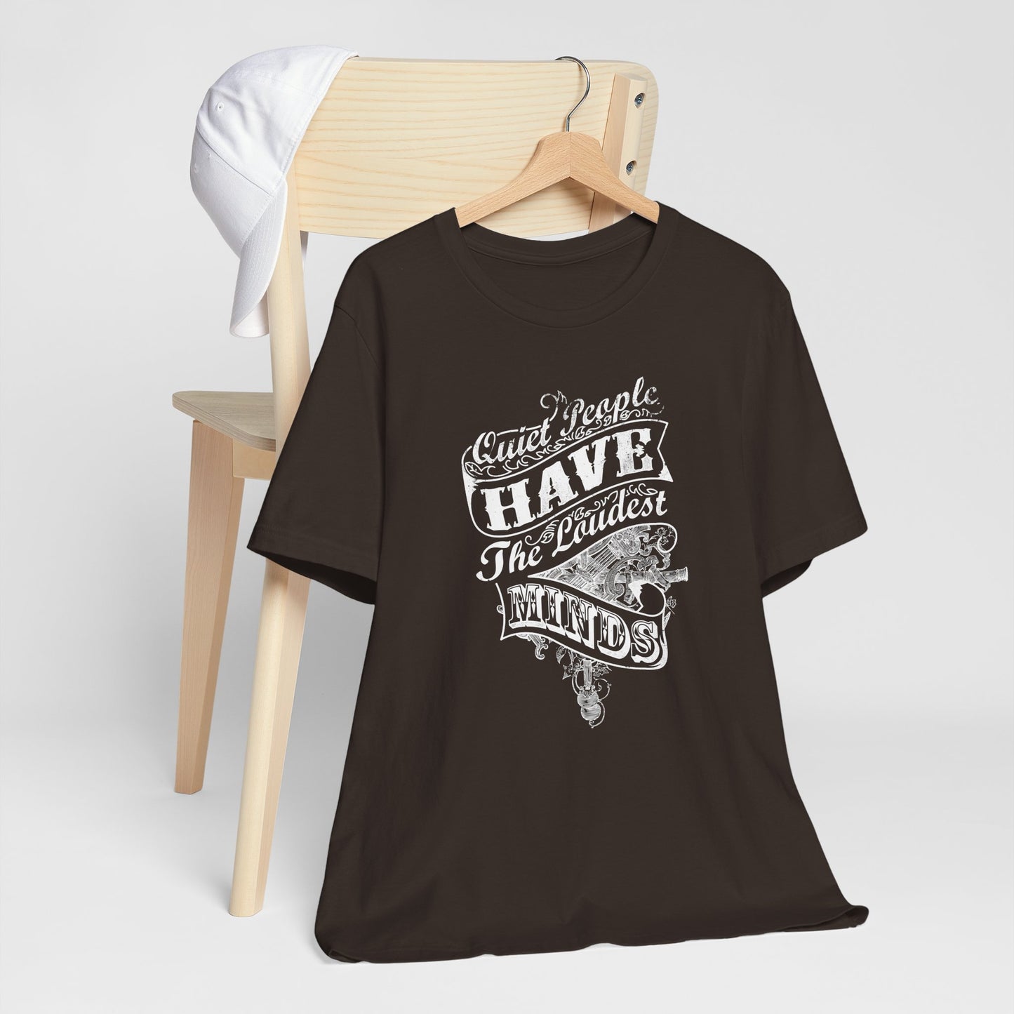Quiet People Have The Loudest Minds Unisex Jersey Short Sleeve Tee