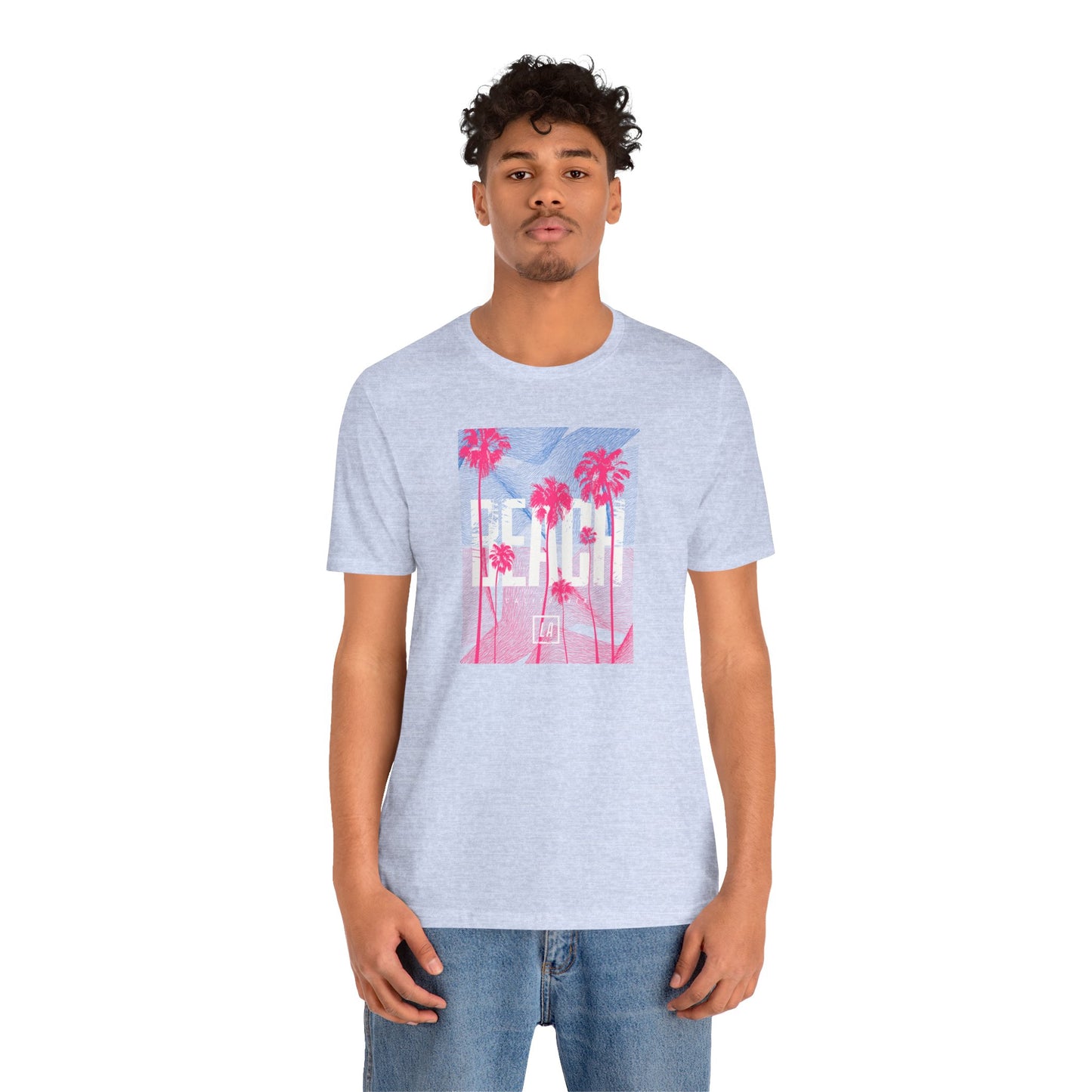 Beach California Unisex Jersey Short Sleeve Tee