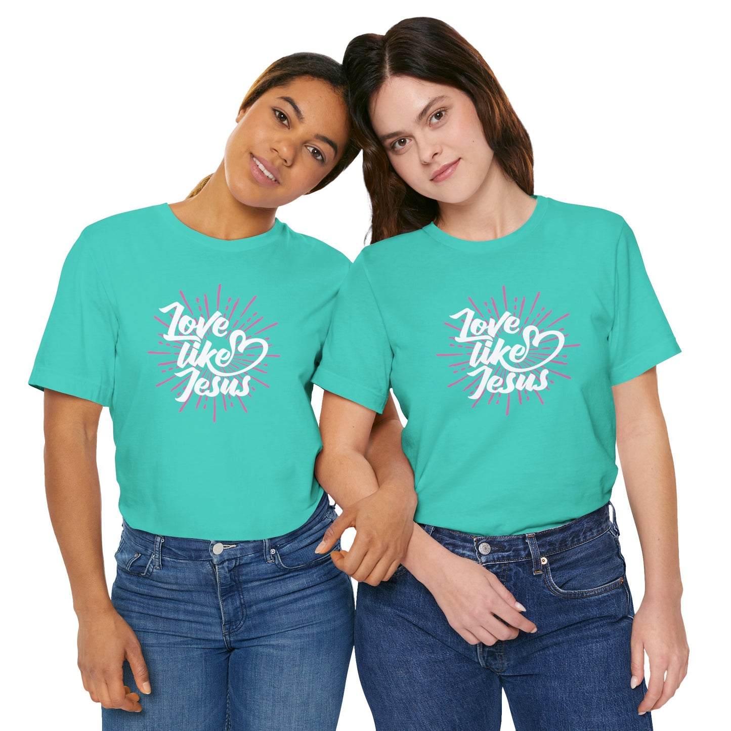 Love Like Jesus Unisex Jersey Short Sleeve Tee
