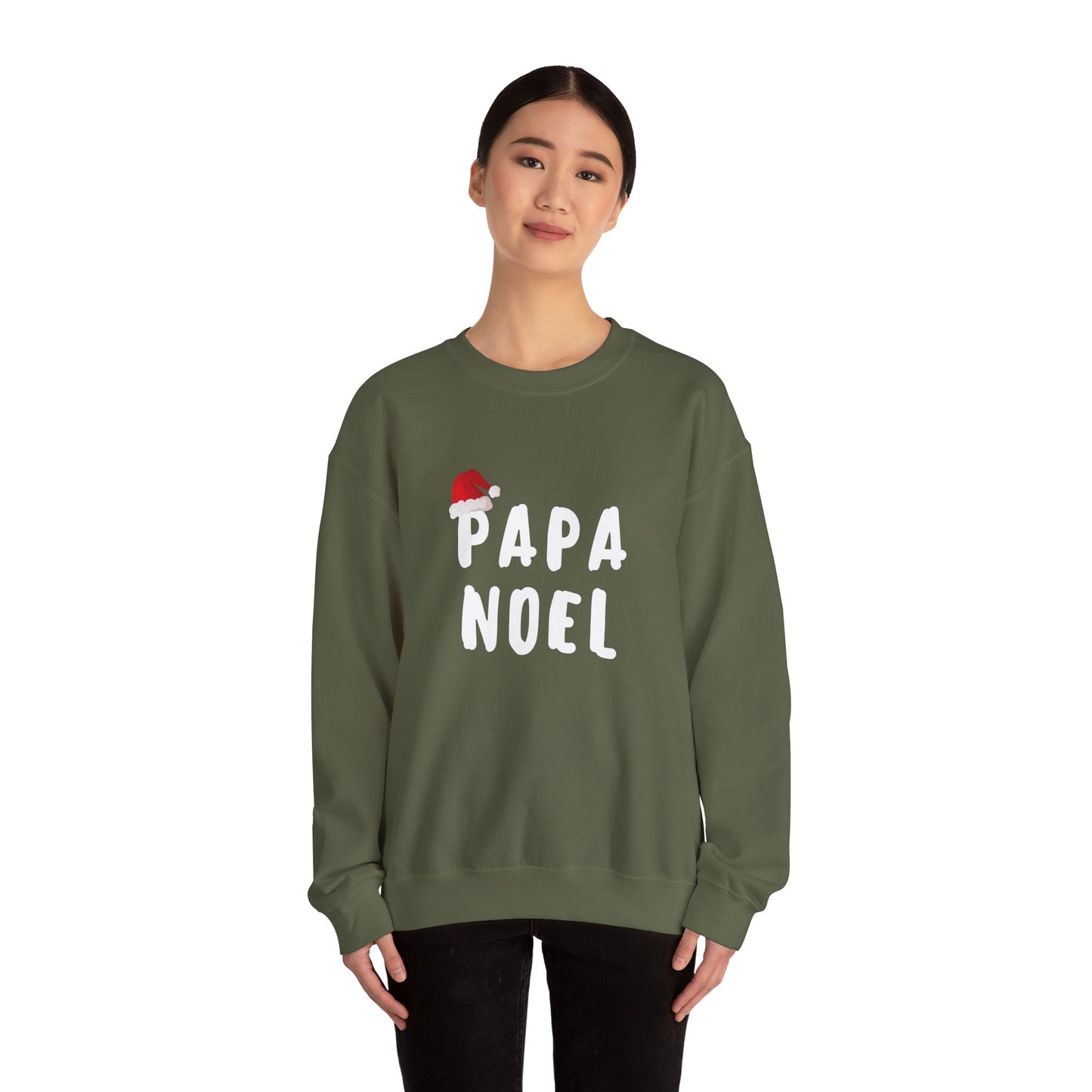 Unisex Heavy Blend Crewneck Sweatshirt Papa Noel ππ
β¨