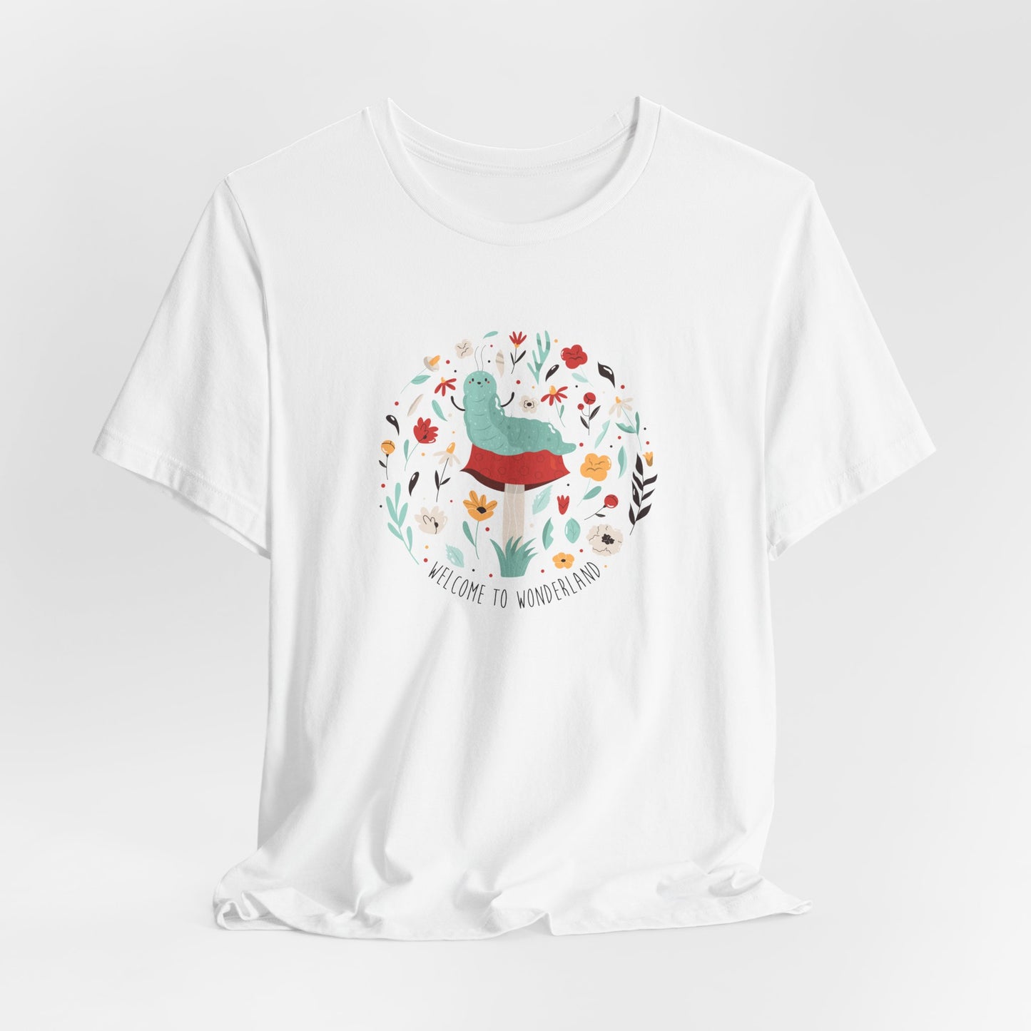 Welcome To Wonderland Alice In Wonderland Inspired Unisex Jersey Short Sleeve Tee